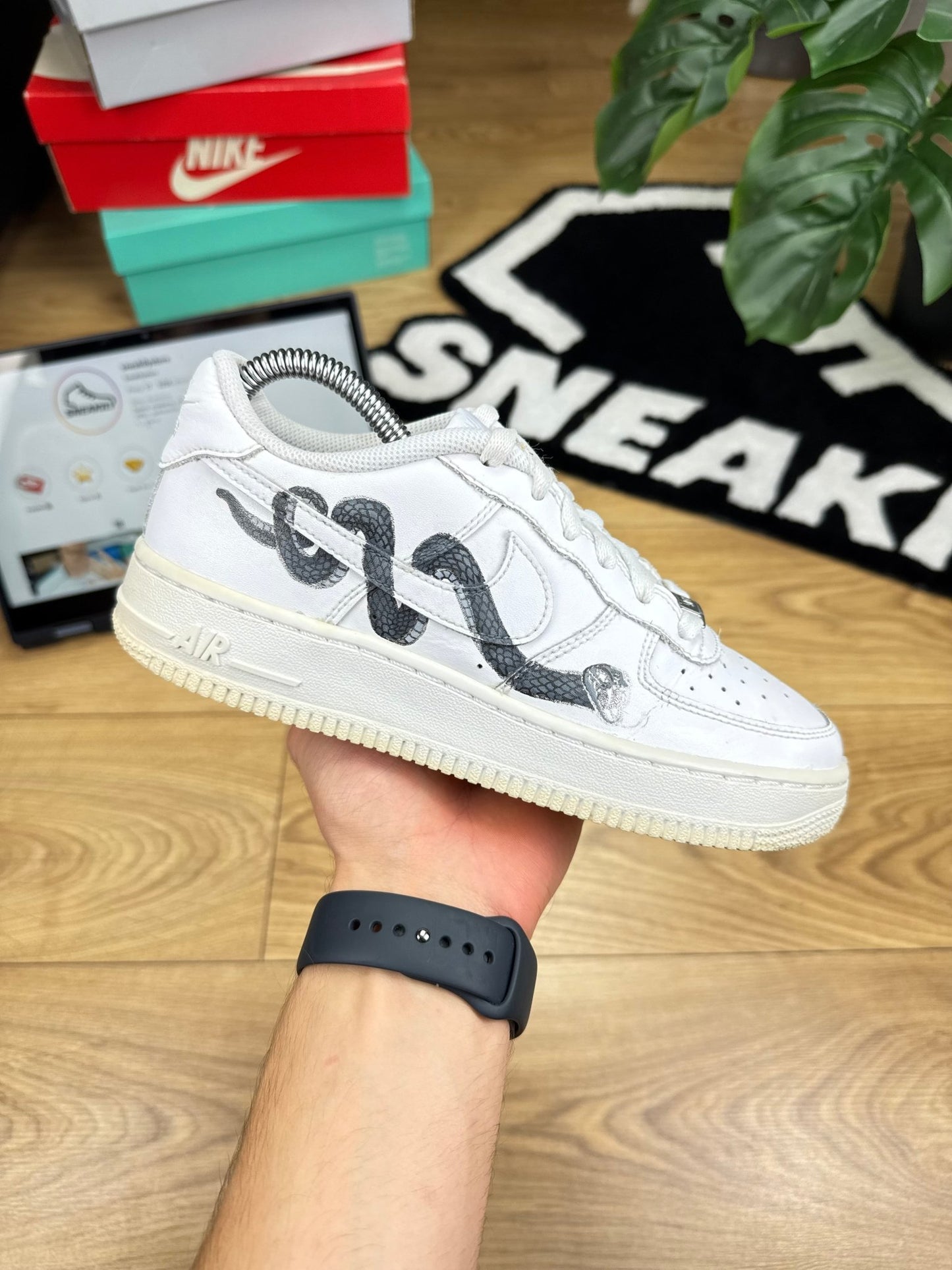 Nike Air Force 1 Low Snake Custom (36.5)