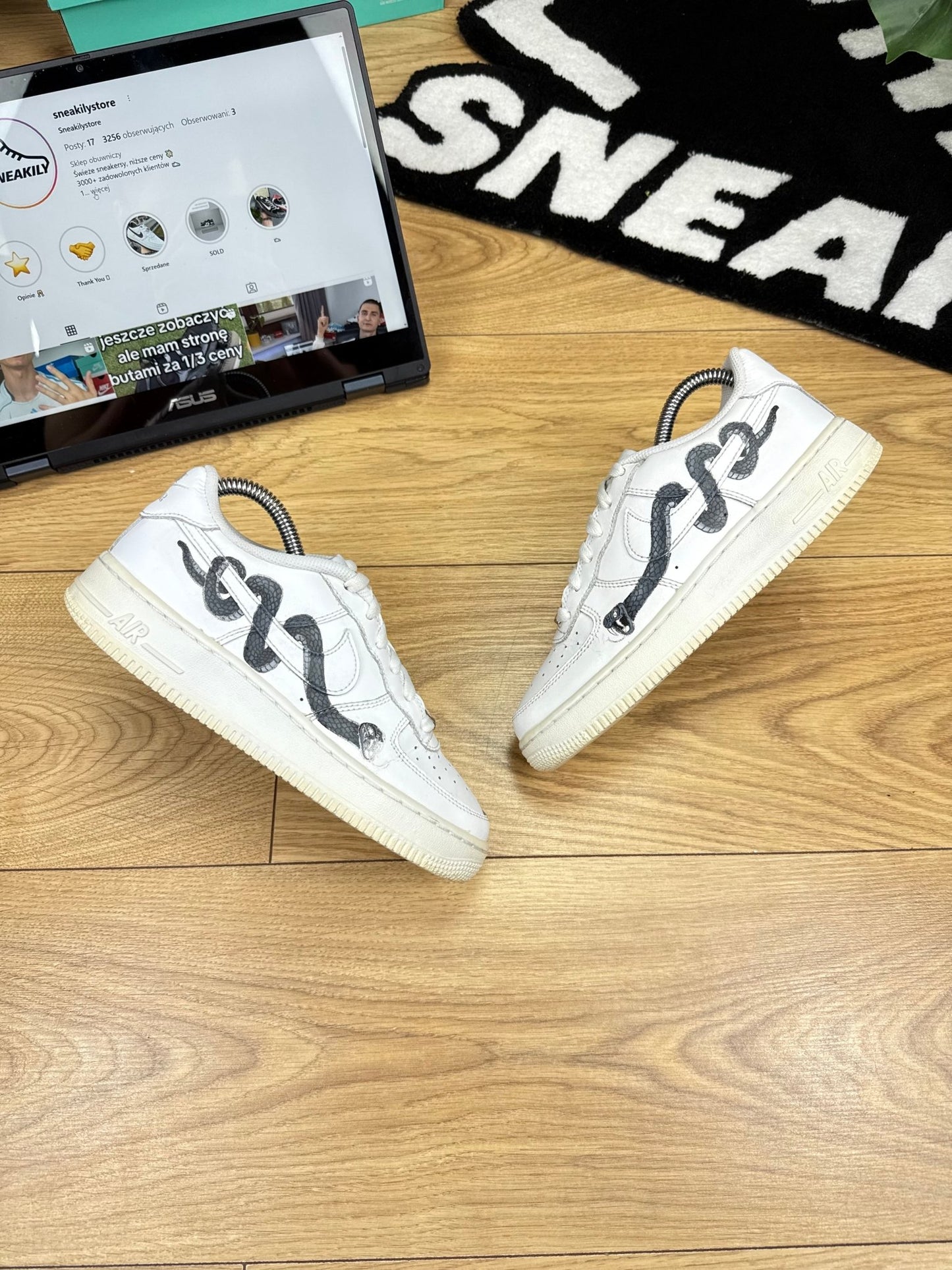 Nike Air Force 1 Low Snake Custom (36.5)