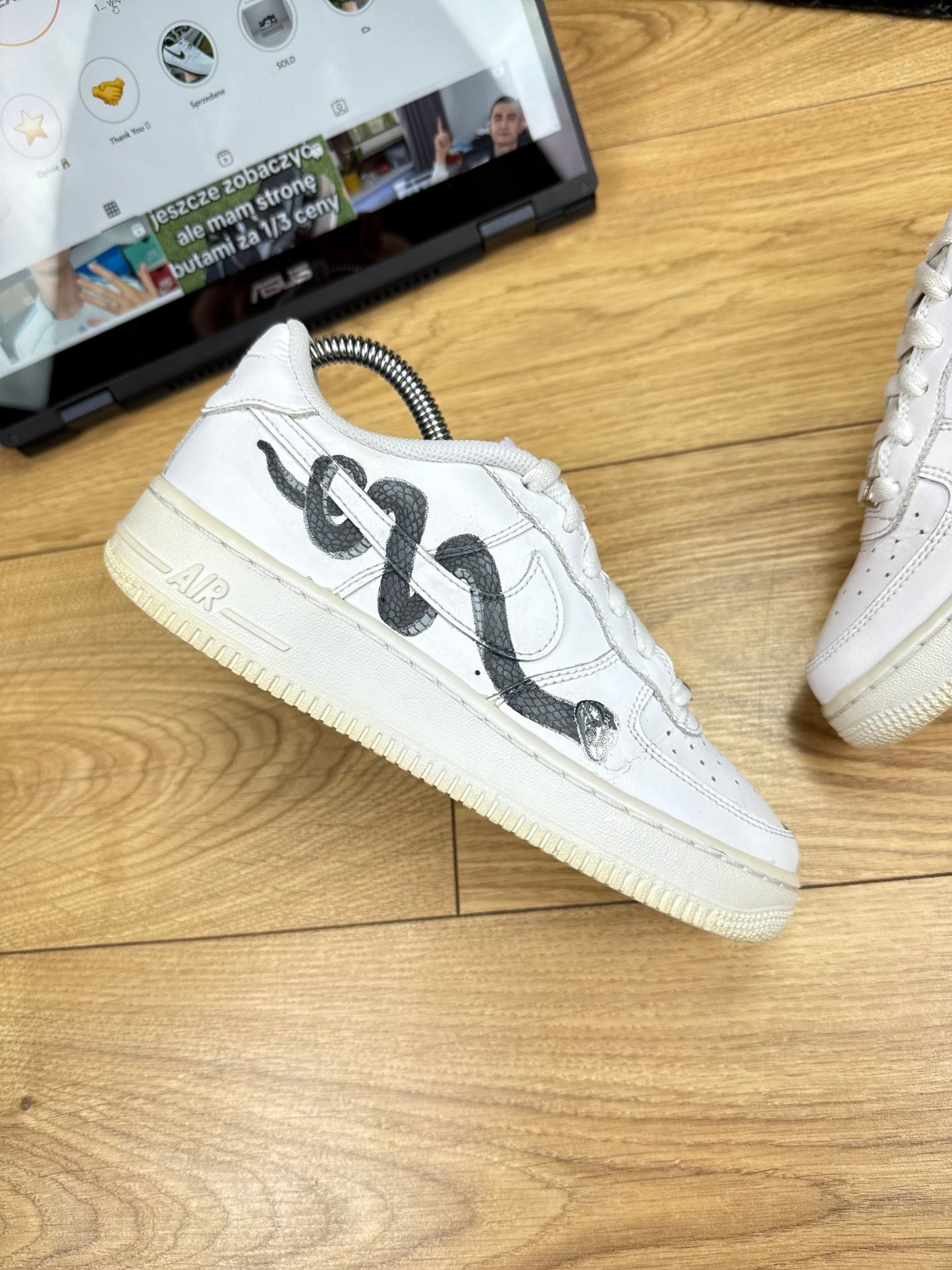 Nike Air Force 1 Low Snake Custom (36.5)