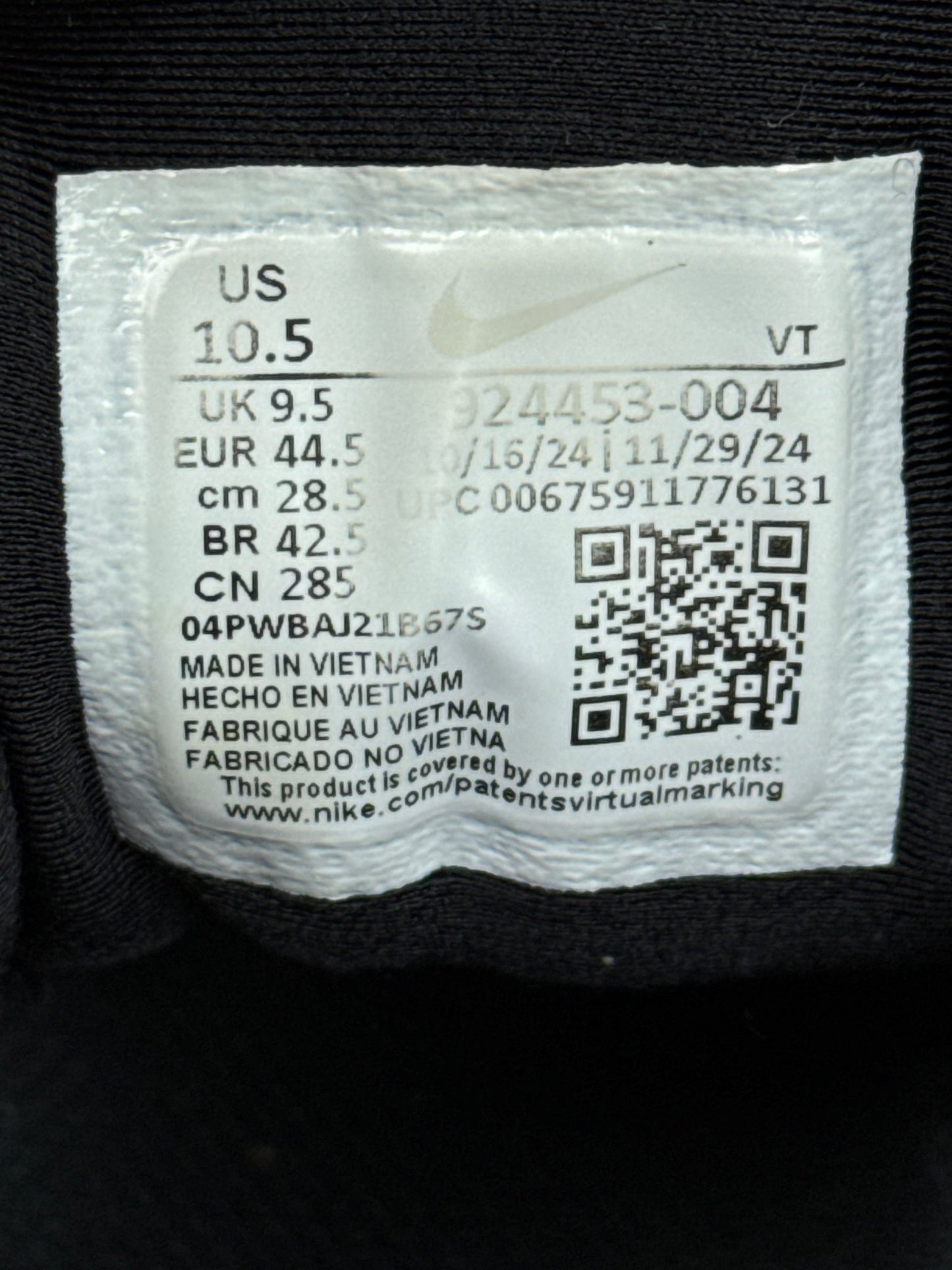 Nike Air Vapormax Plus (44.5)