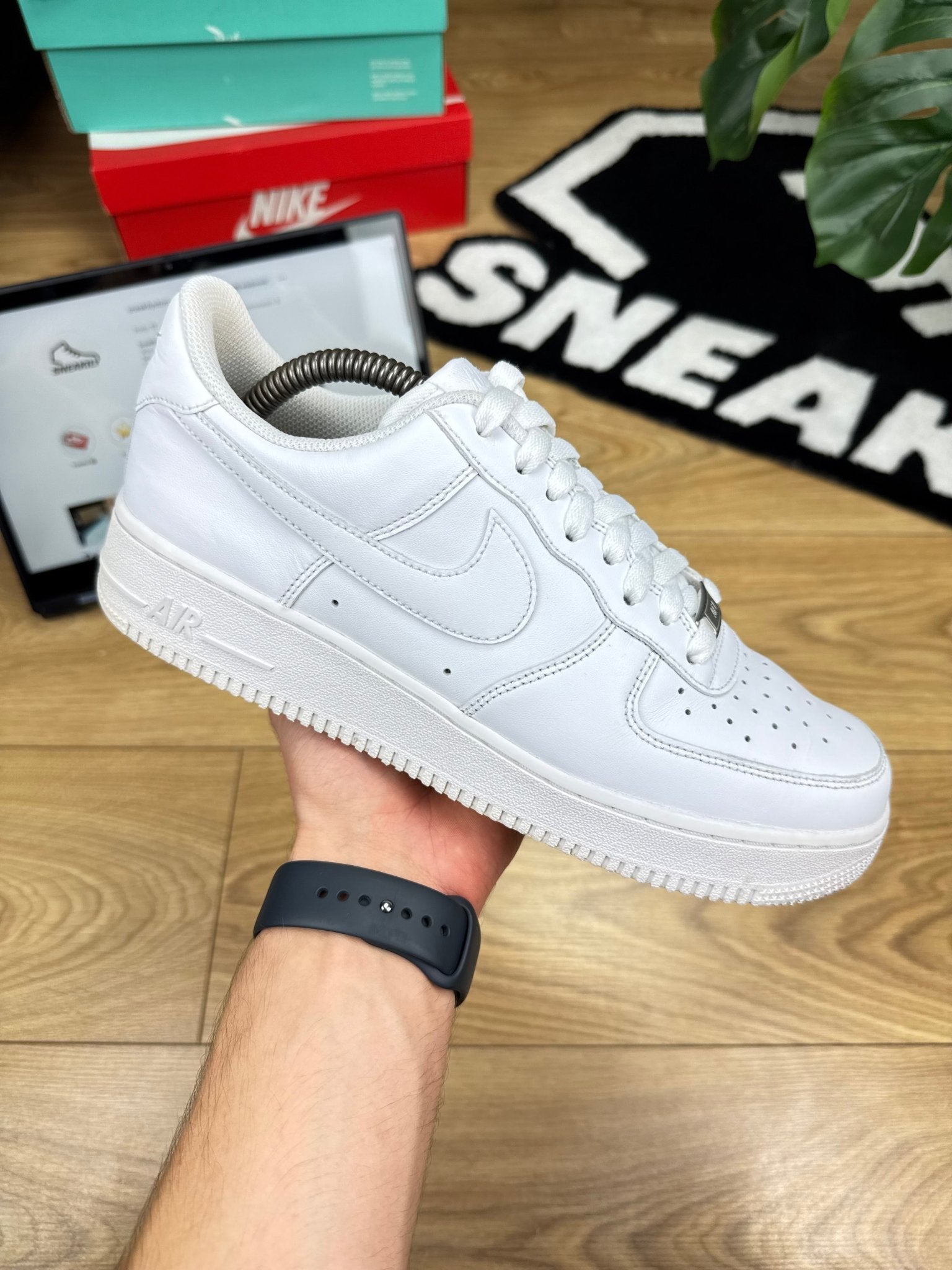nike triple white price