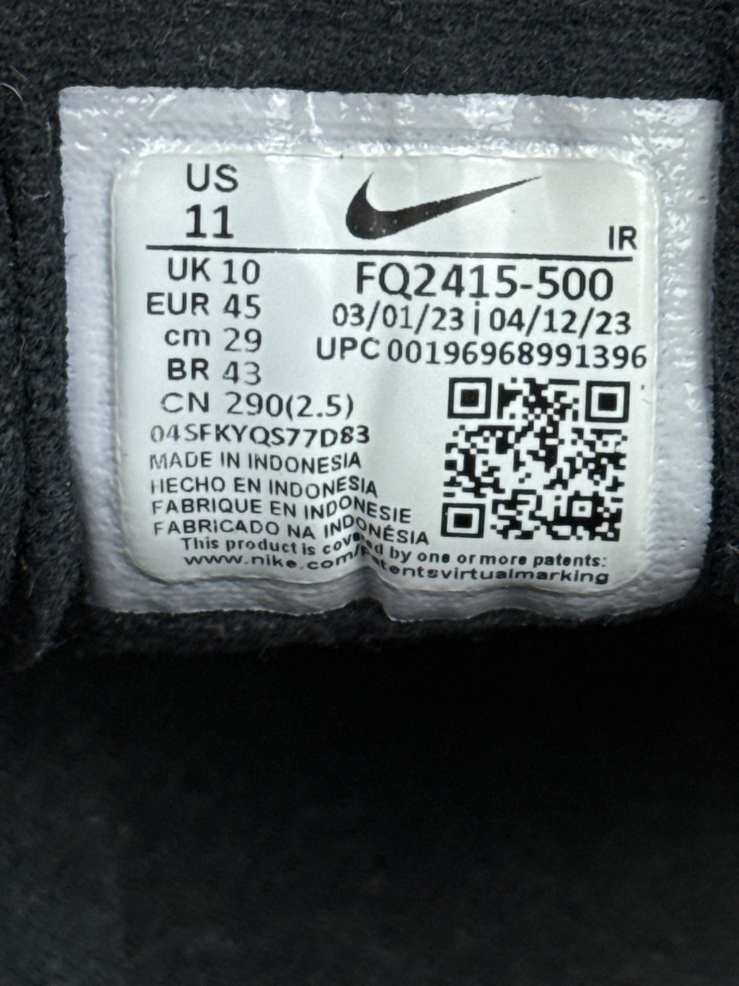 Nike Air Max Plus Reverse Grape (45)