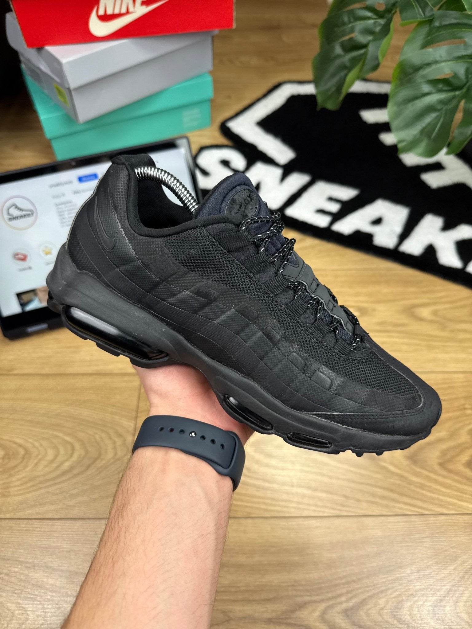 air max 95 ultra essential black