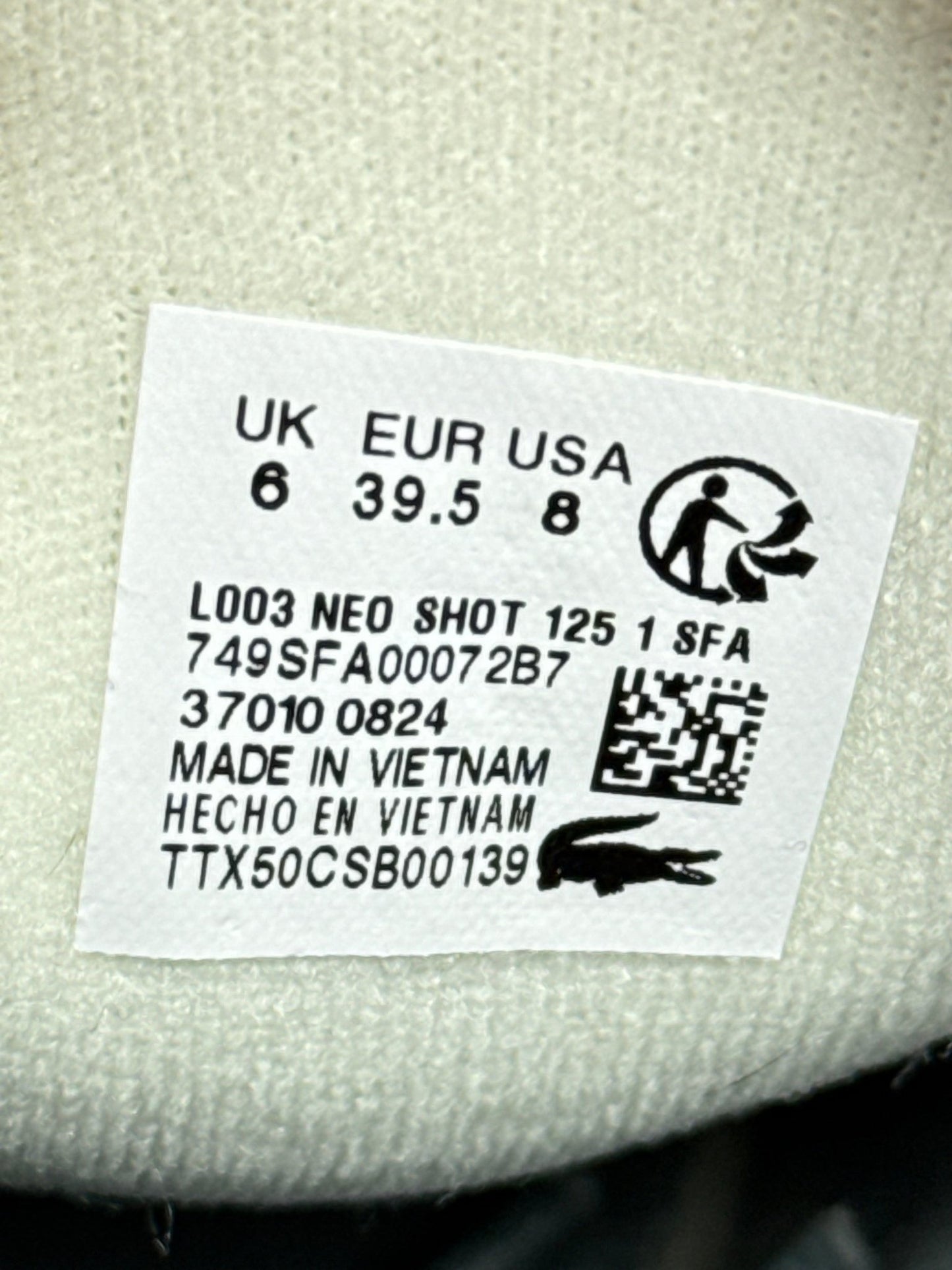 Lacoste L003 Neo Shot (39.5)