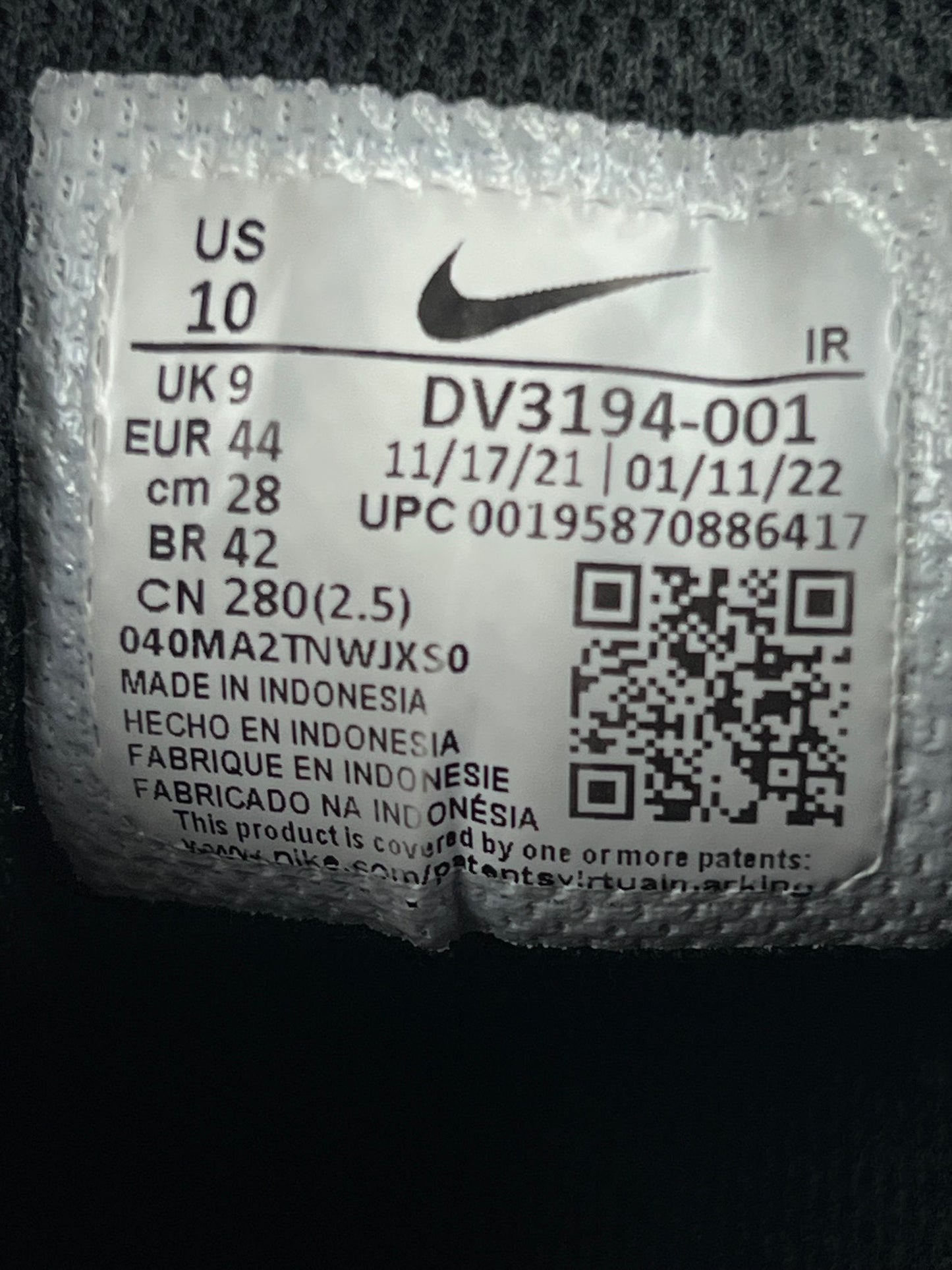 Nike Air Max Plus (TN) France — buty sportowe męskie w bardzo dobrym stanie rozmiar 44, opcjonalne zdjęcie 1