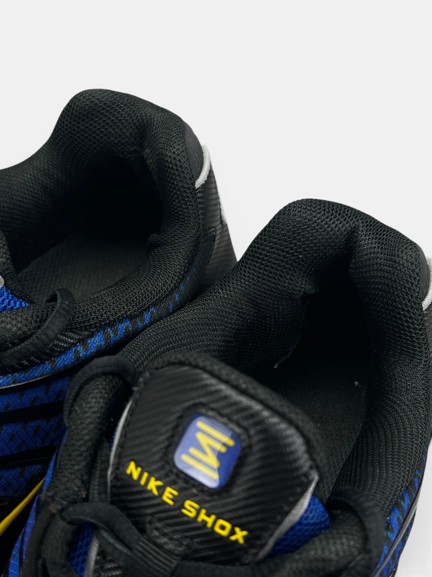 Nike Shox TL Lyon Blue — buty sportowe męskie w bardzo dobrym stanie rozmiar 42, zapiętki butów