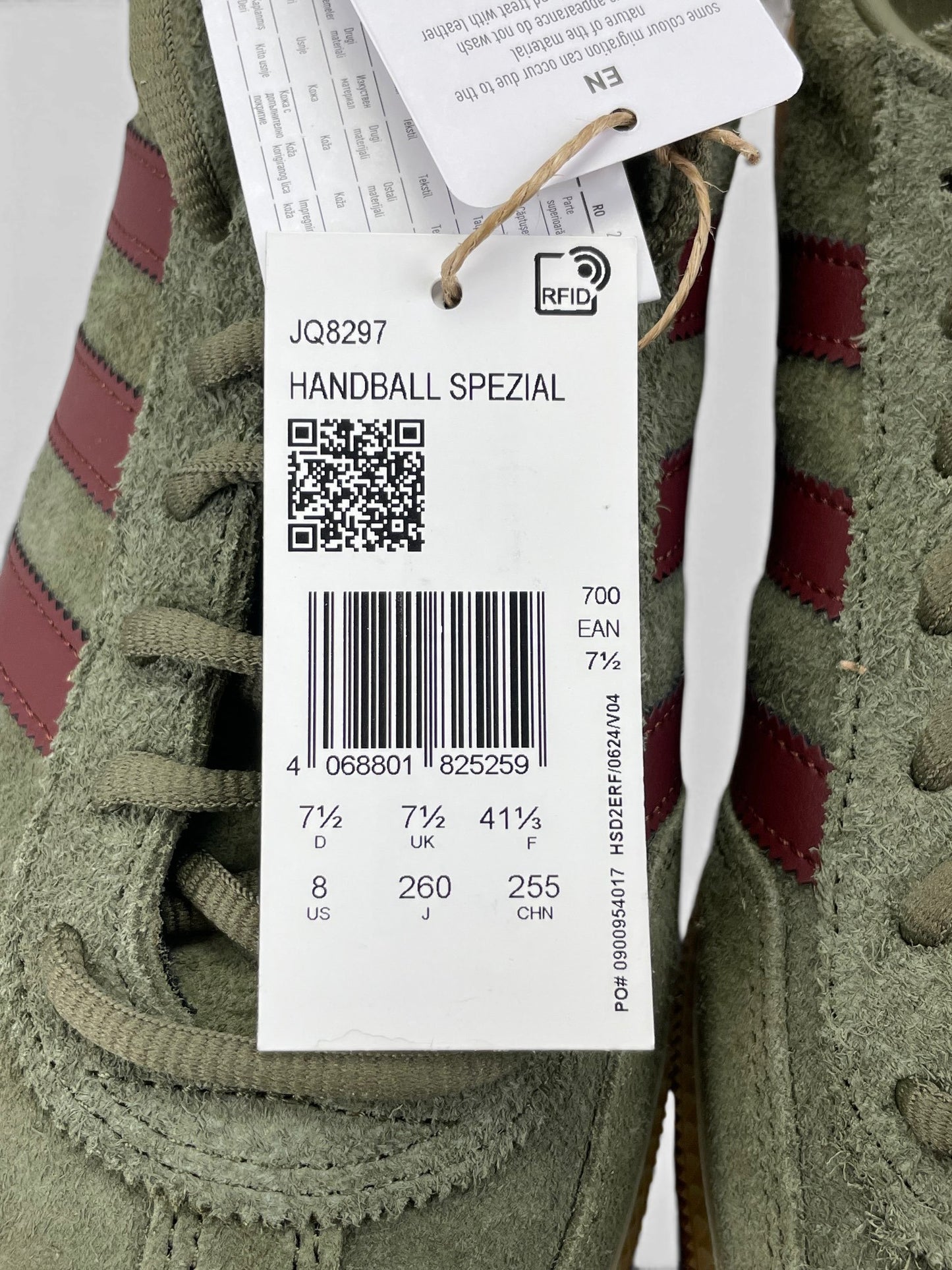 Adidas Spezial — buty sportowe męskie nowe rozmiar 41 1/3, opcjonalne zdjęcie 2