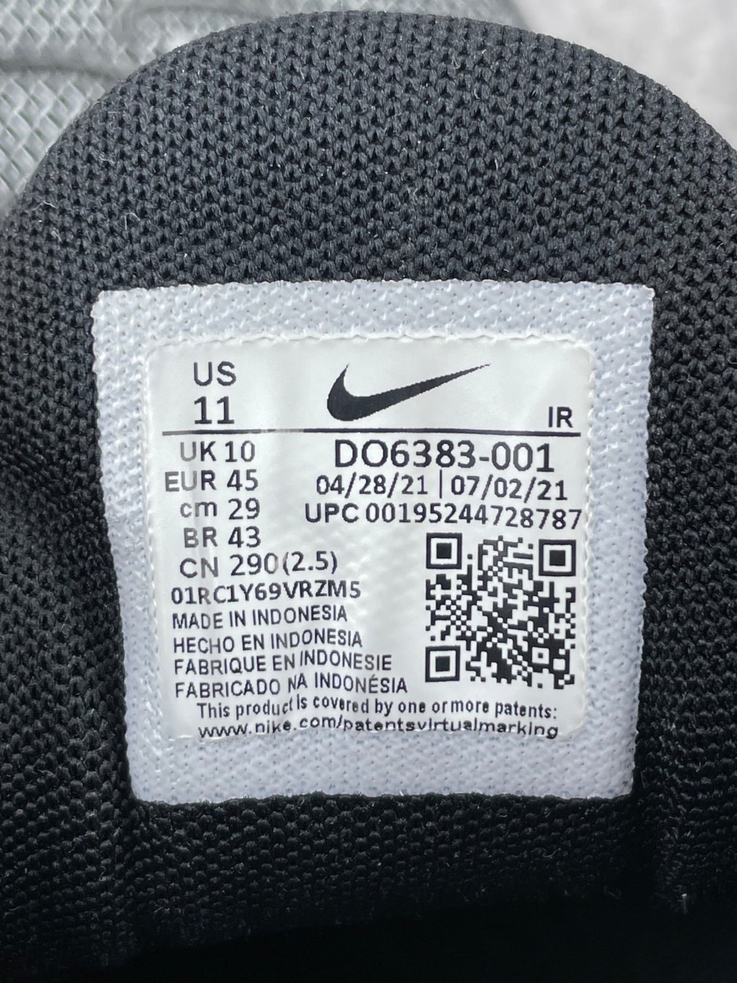 Nike Air Max Plus Metal Mesh — buty sportowe męskie w bardzo dobrym stanie rozmiar 45, opcjonalne zdjęcie 2