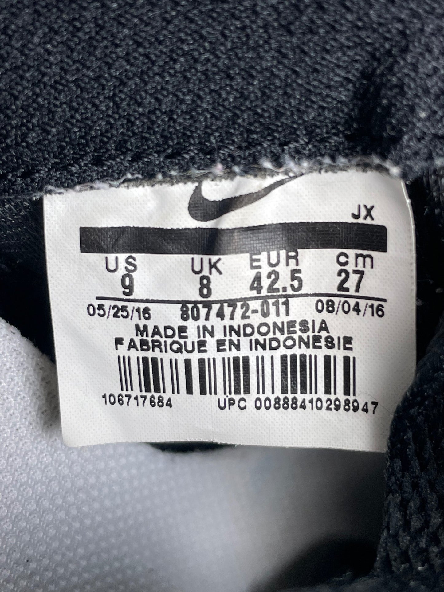 Nike Classic Cortez Nylon — buty sportowe męskie w bardzo dobrym stanie rozmiar 42.5, opcjonalne zdjęcie 2