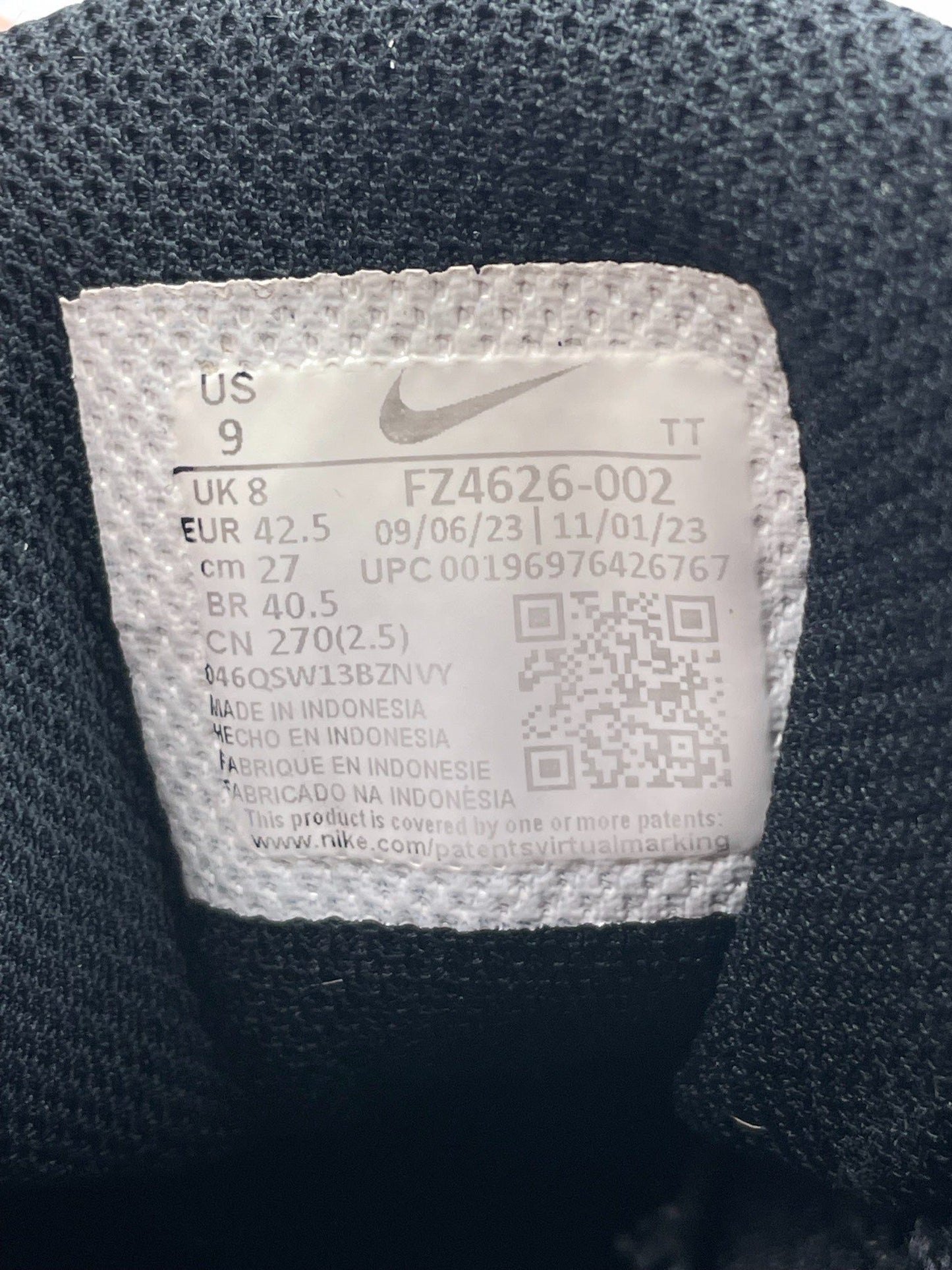Nike Air Max 95 Black Red Orange — buty sportowe męskie w bardzo dobrym stanie rozmiar 42.5, opcjonalne zdjęcie 2