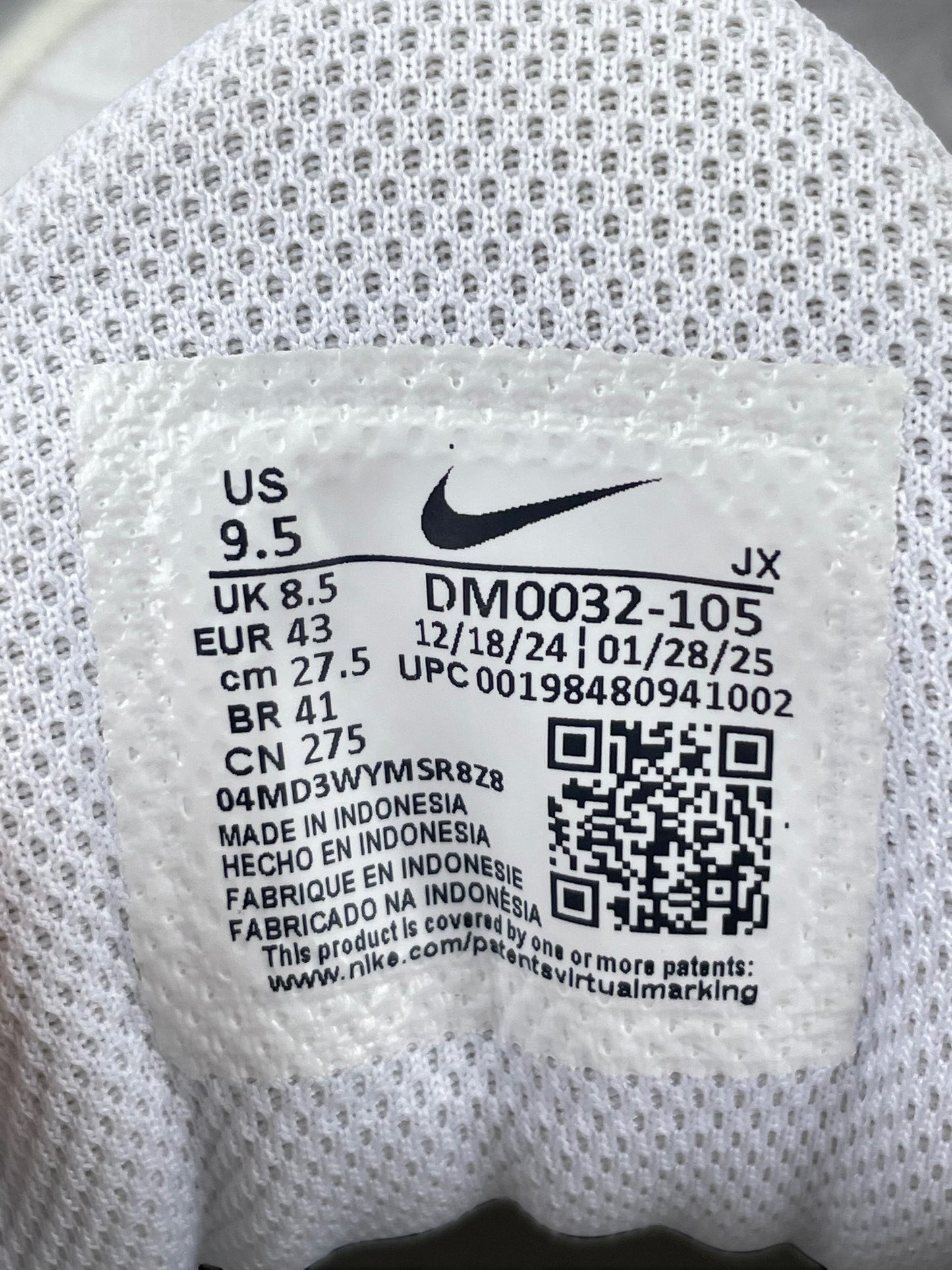 Nike Air Max Plus White Wild Grape — buty sportowe męskie w bardzo dobrym stanie rozmiar 43, opcjonalne zdjęcie 2