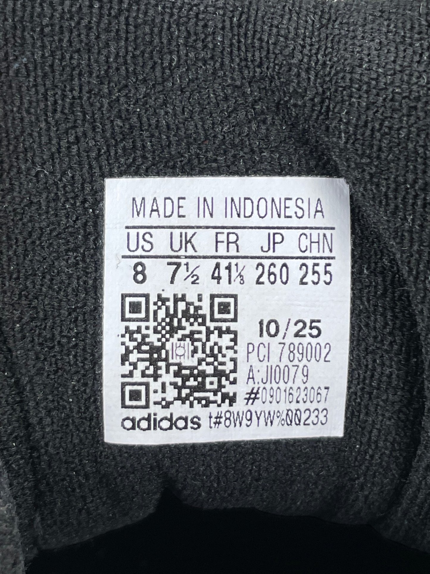 Adidas Superstar II Black White — buty sportowe męskie w bardzo dobrym stanie rozmiar 41 1/3, opcjonalne zdjęcie 2