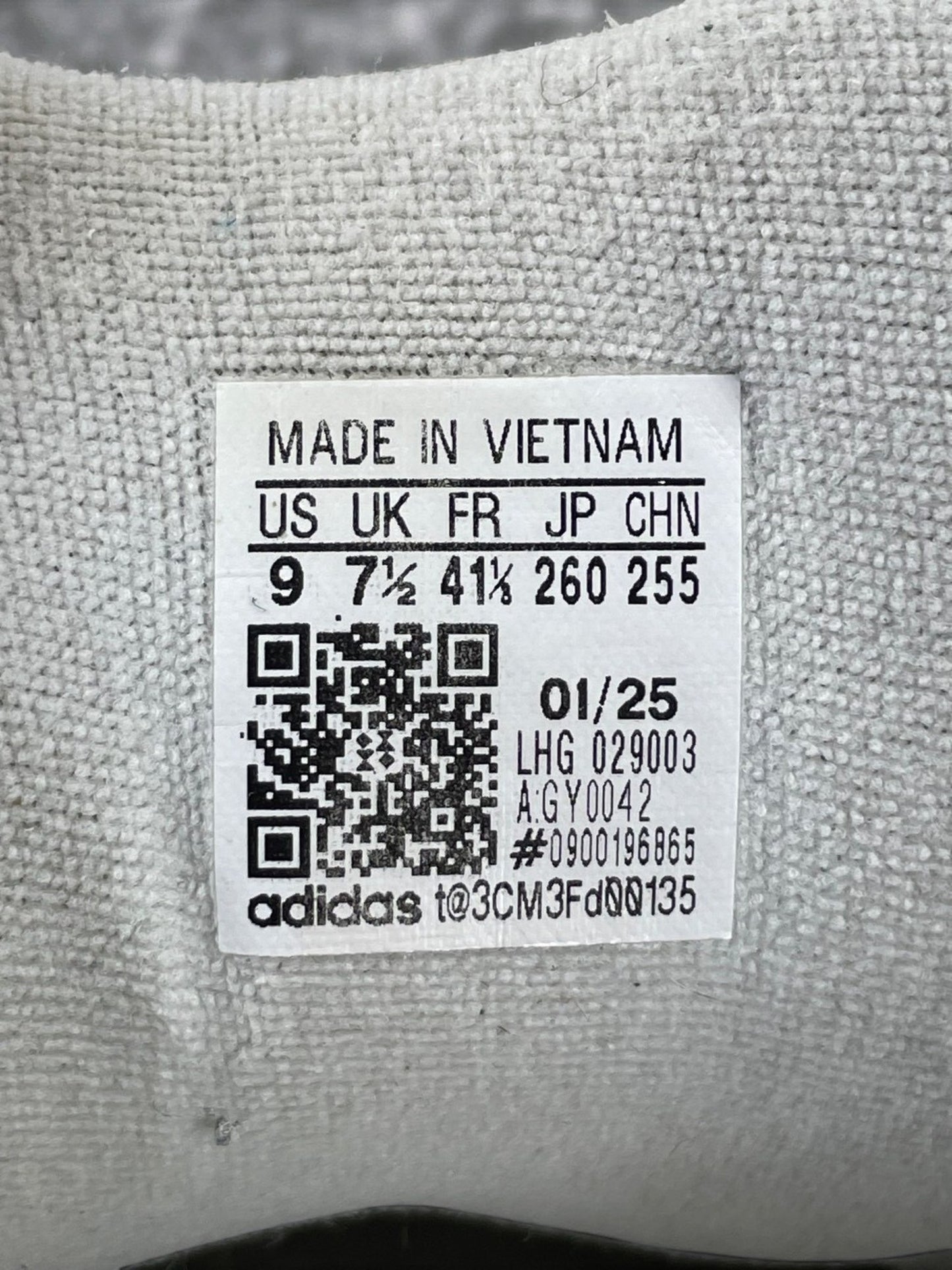 Adidas Campus 00s Crystal White Black — buty sportowe męskie w bardzo dobrym stanie rozmiar 41 1/3, opcjonalne zdjęcie 2
