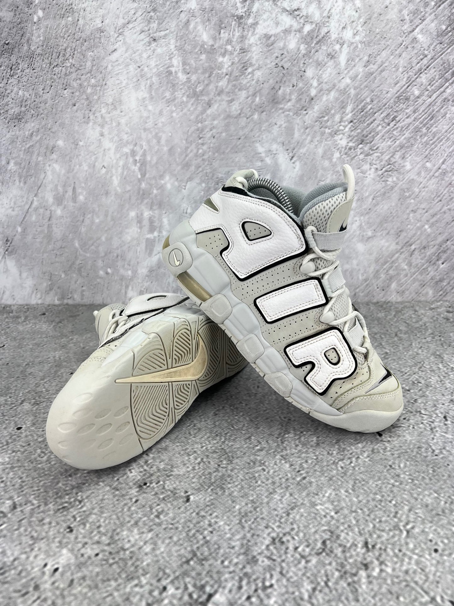 Nike Air More Uptempo Mid Photon Dust - buty sportowe, opcjonalne zdjęcie 2