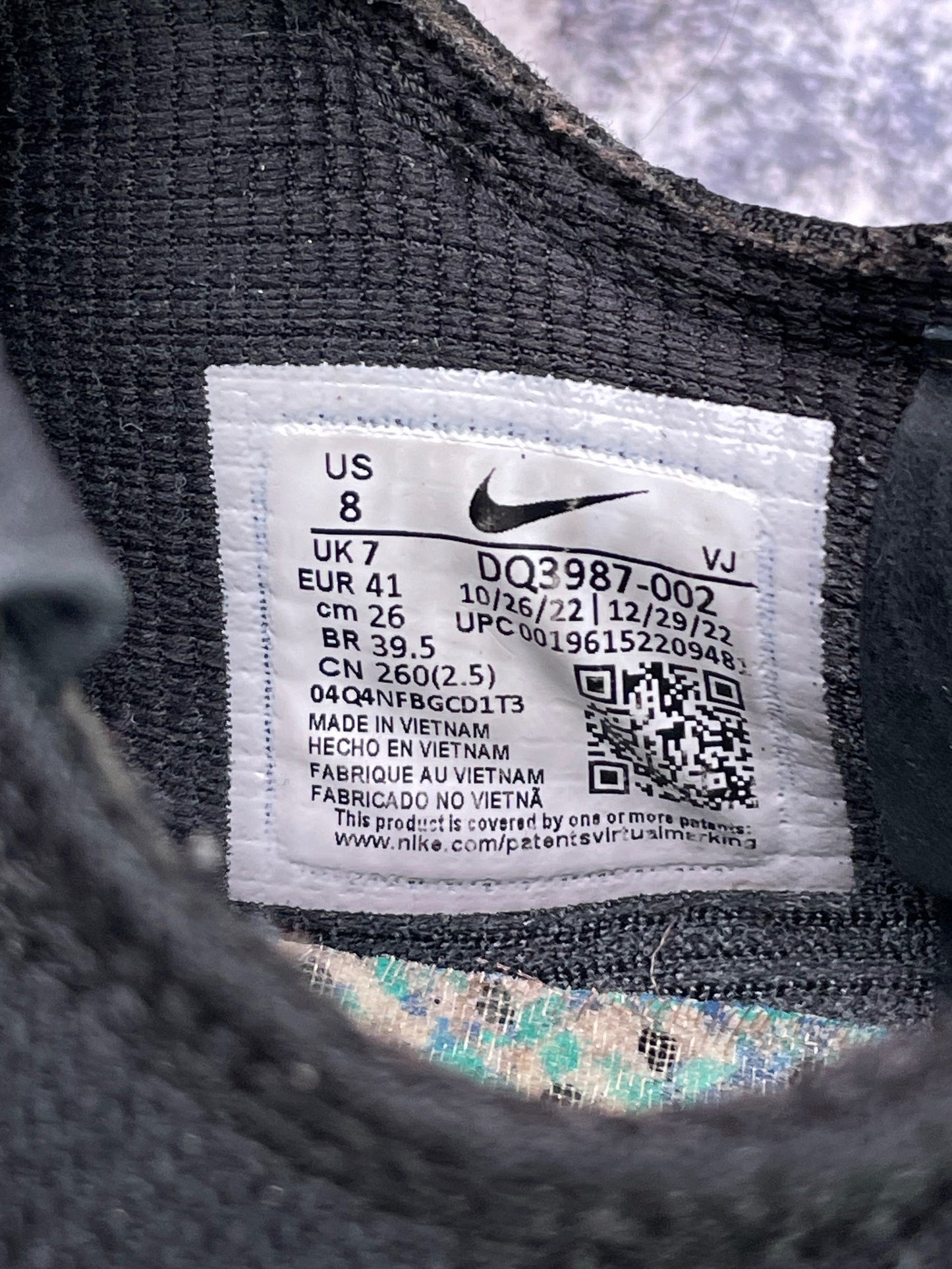 Nike Air Max Terrascape 90 — buty sportowe męskie w bardzo dobrym stanie rozmiar 41, etykieta z kodem modelu DQ3987-002