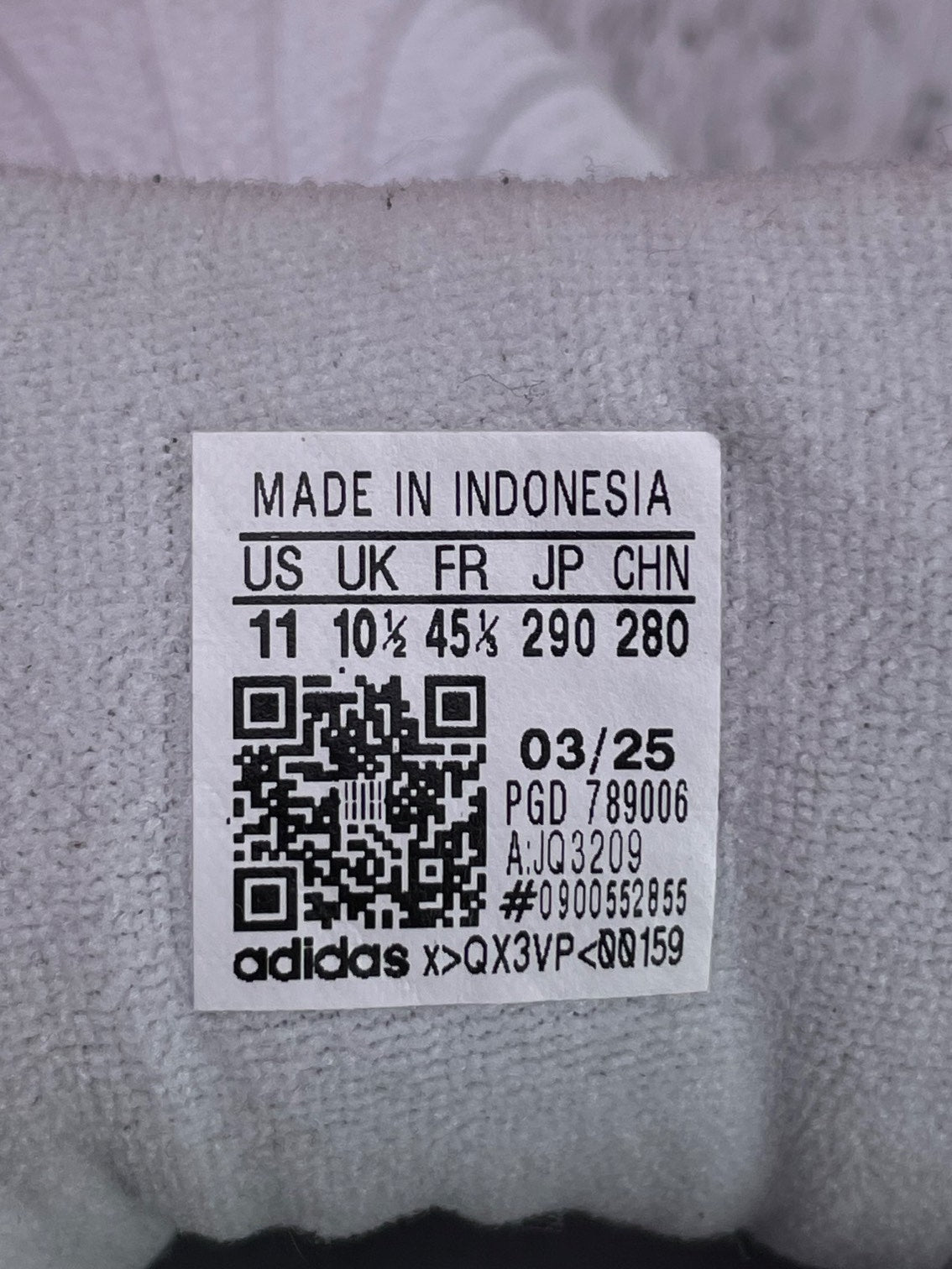 Adidas Superstar II — buty sportowe męskie w bardzo dobrym stanie rozmiar 45 1/3, etykieta z kodem modelu JQ3209