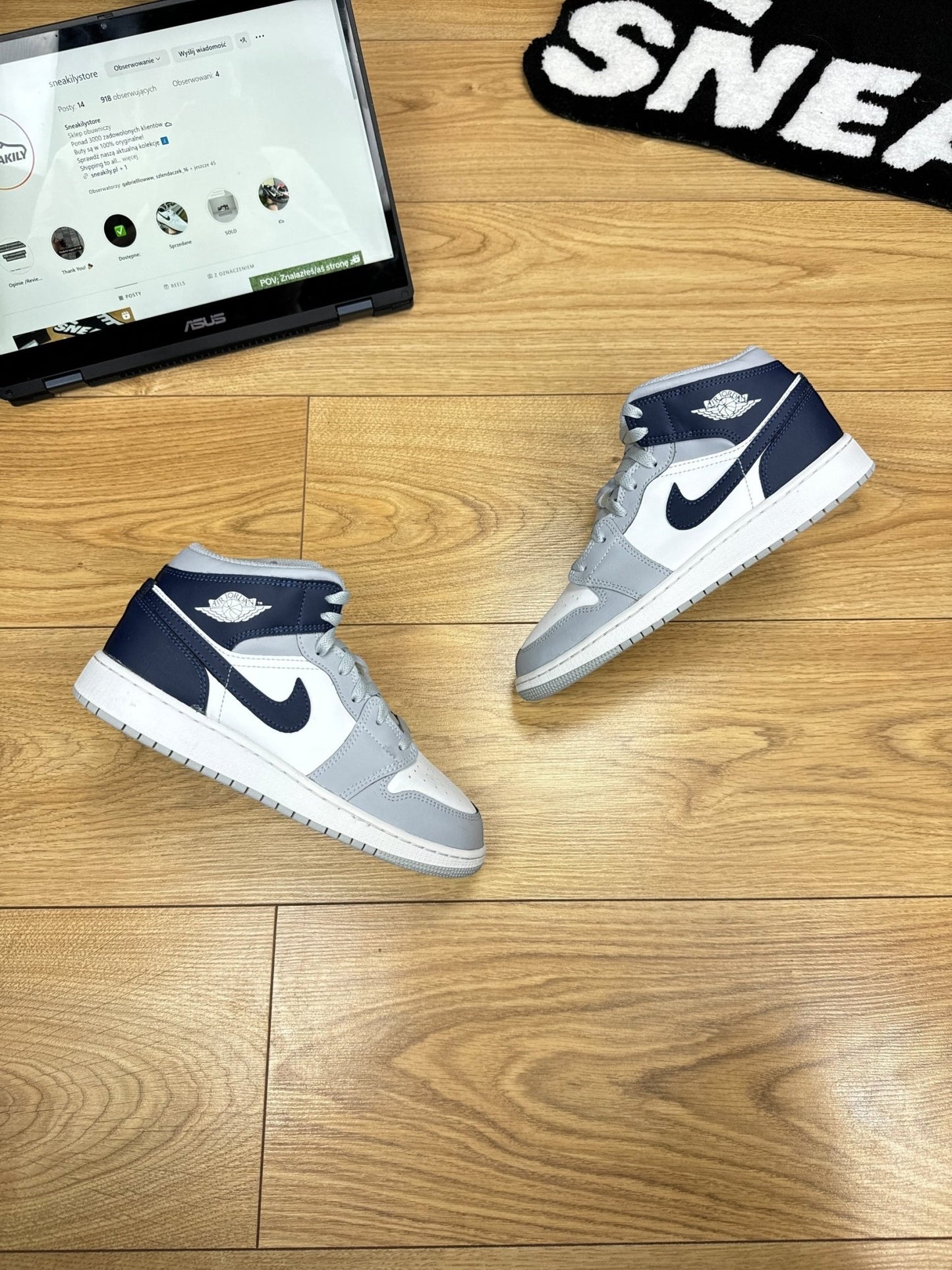 Nike Air Jordan 1 Mid (38.5)