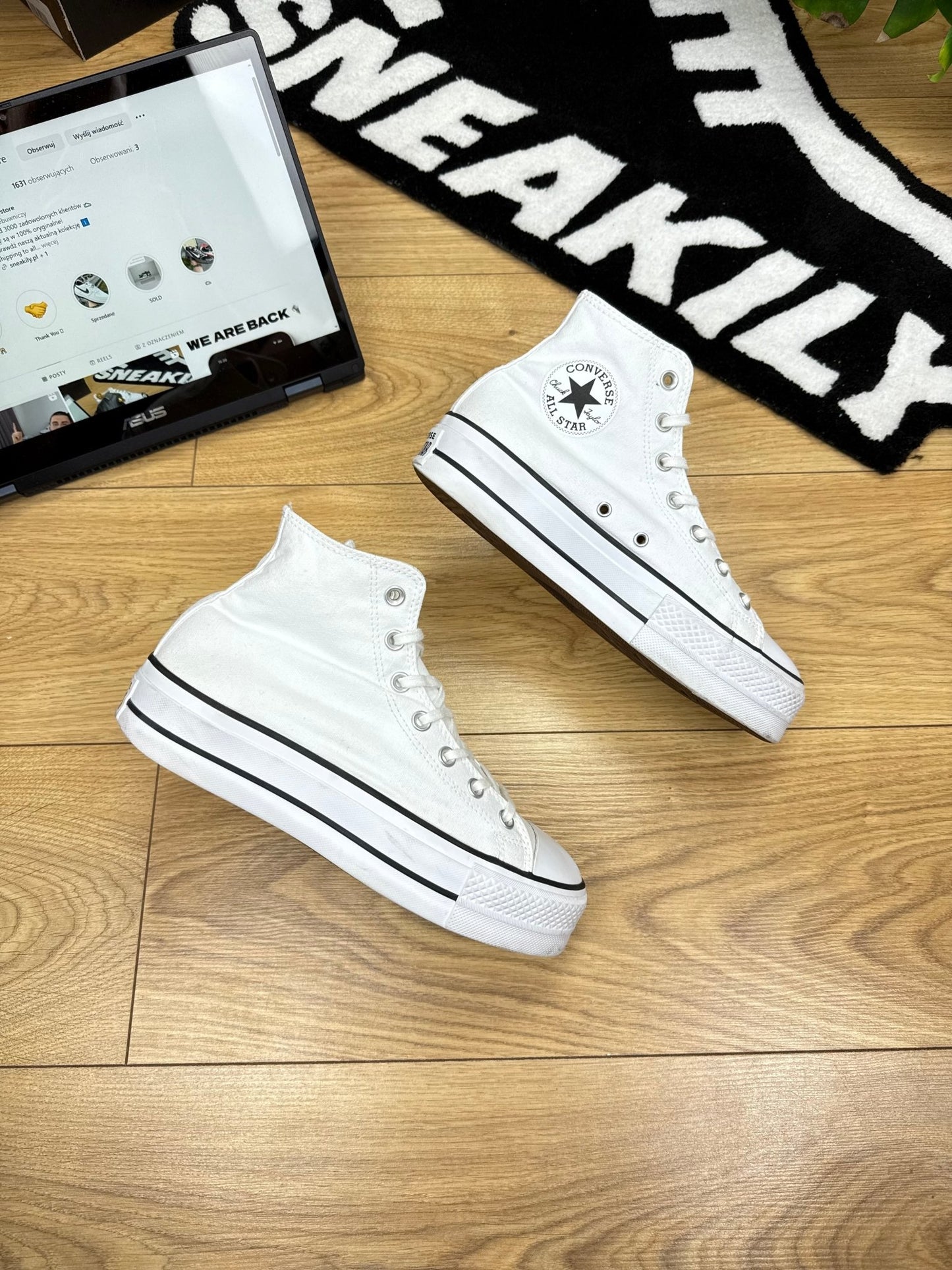 Converse Chuck Taylor High Platform (39.5)