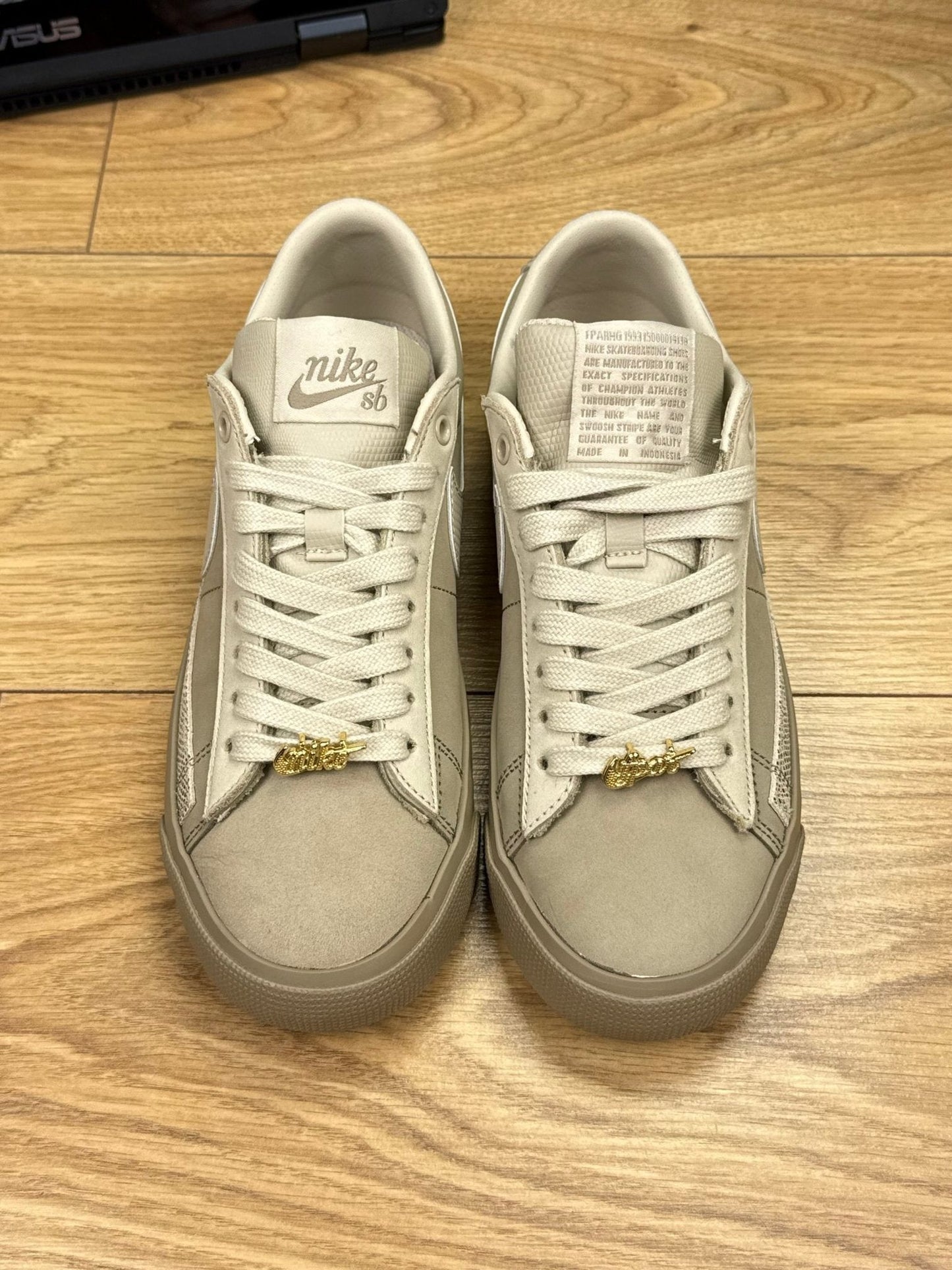 Nike Blazer Low “Khaki” (FPAR Collaboration) Blazer Low Khaki FPAR — buty sportowe męskie nowe rozmiar 38, podeszwa