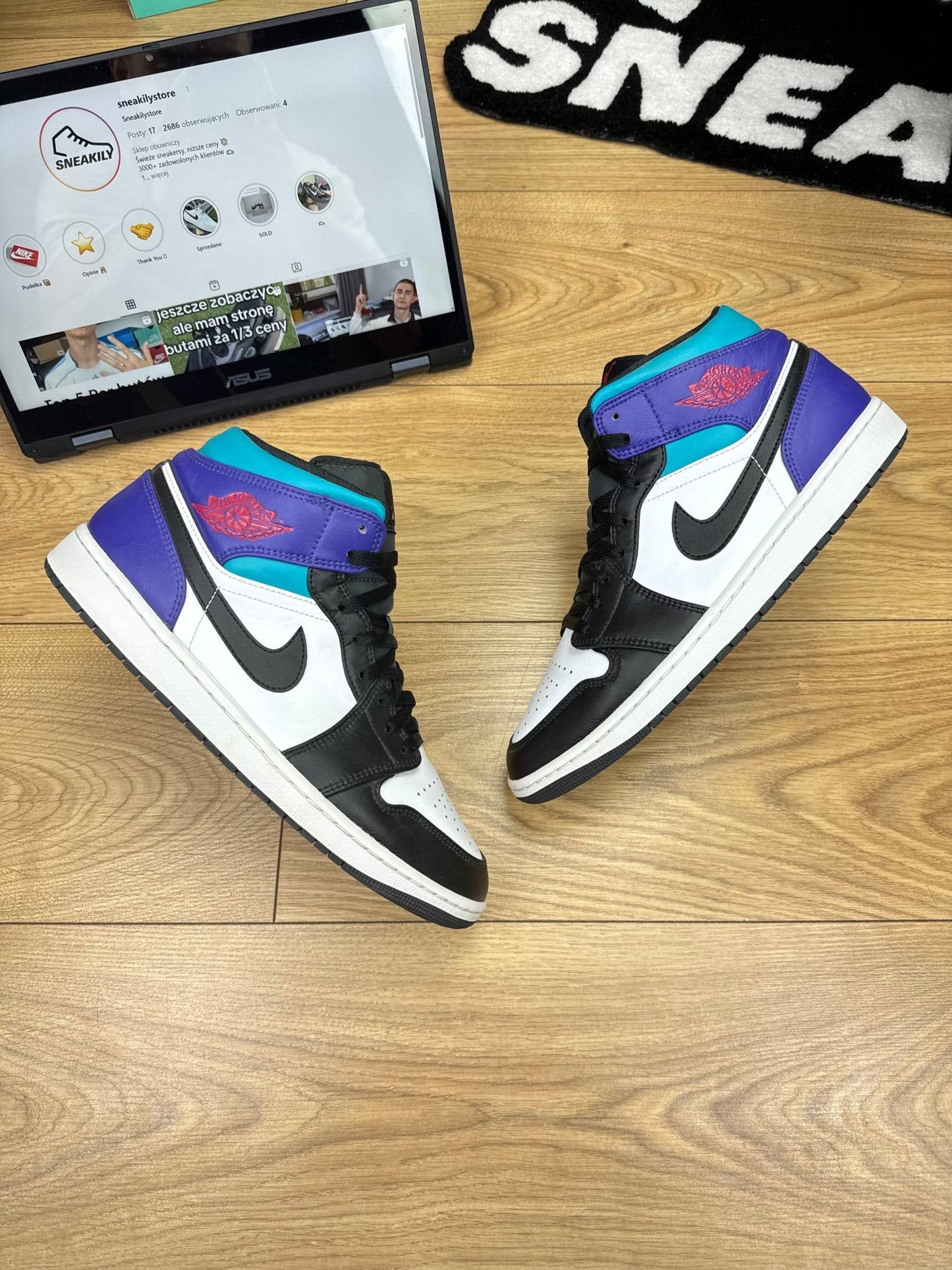 Nike Air Jordan 1 Mid (44.5)