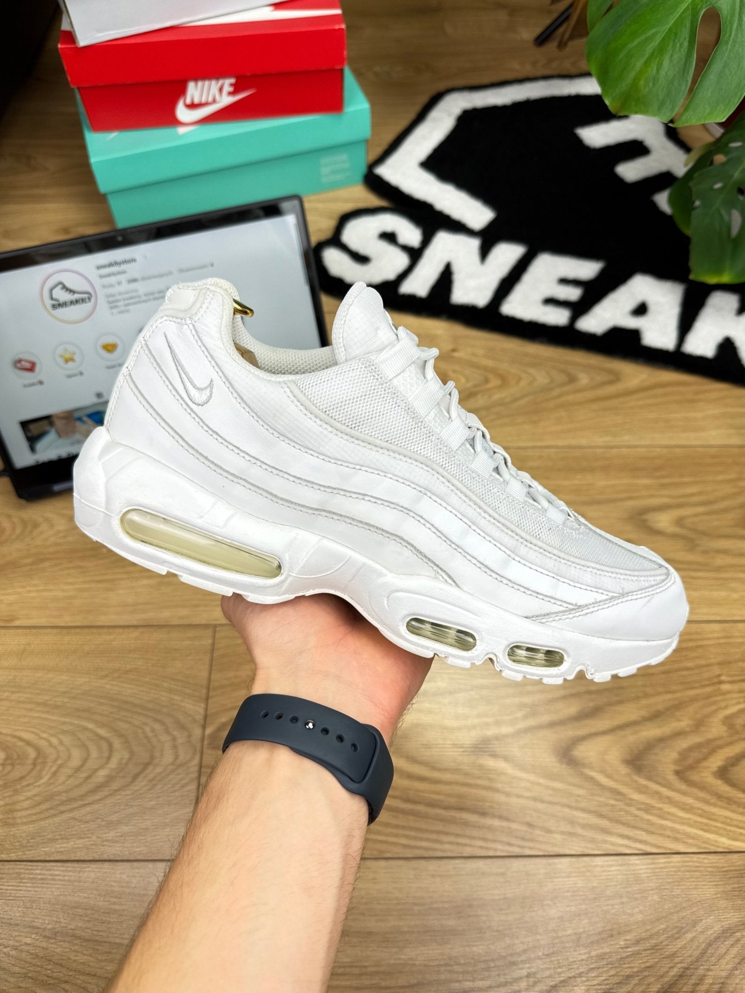 nike air max 95 recraft white