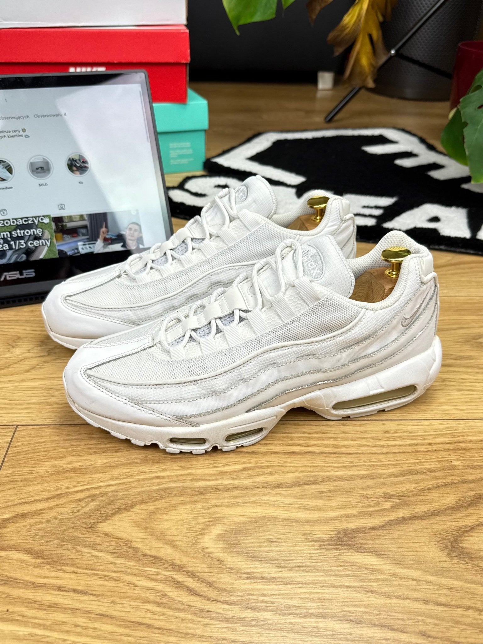 White Snakeskin Airmax Nike Air Max 90 Snakeskin Women's Shoes