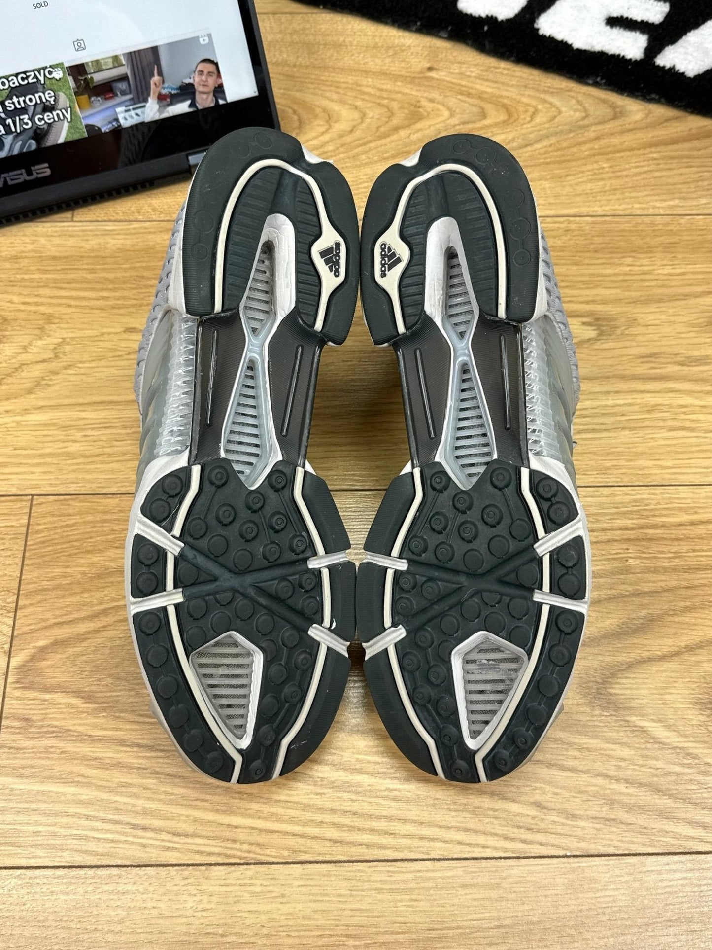 Adidas Climacool 1 “Grey Two / Grey Three / Grey Five” Grey Two — buty sportowe męskie w bardzo dobrym stanie rozmiar 44, zapiętki butów
