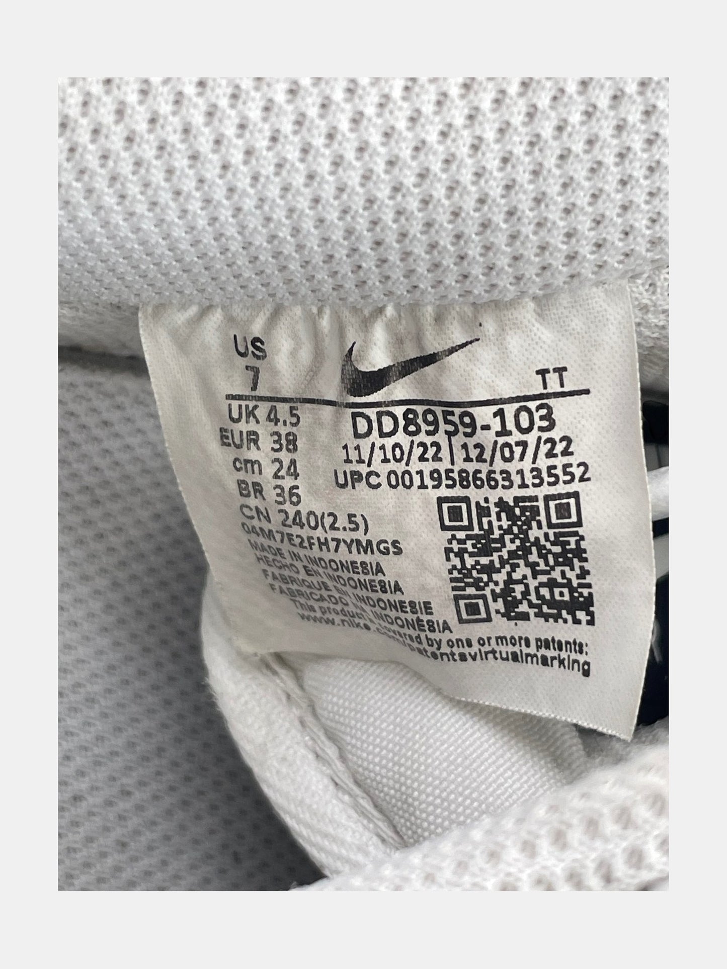 Nike Air Force 1 Low rozmiar 38