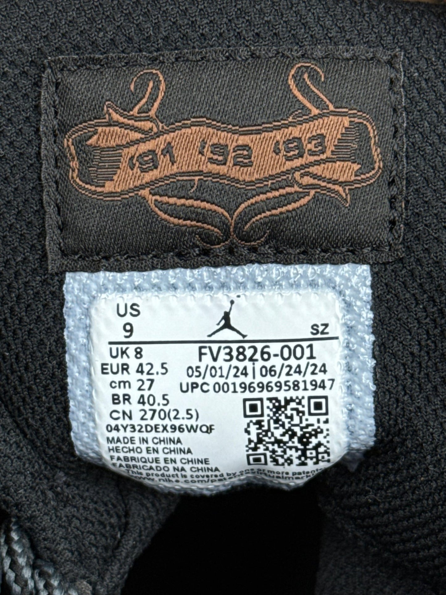 Nike Air Jordan 6 Rings Winterized (42.5)
