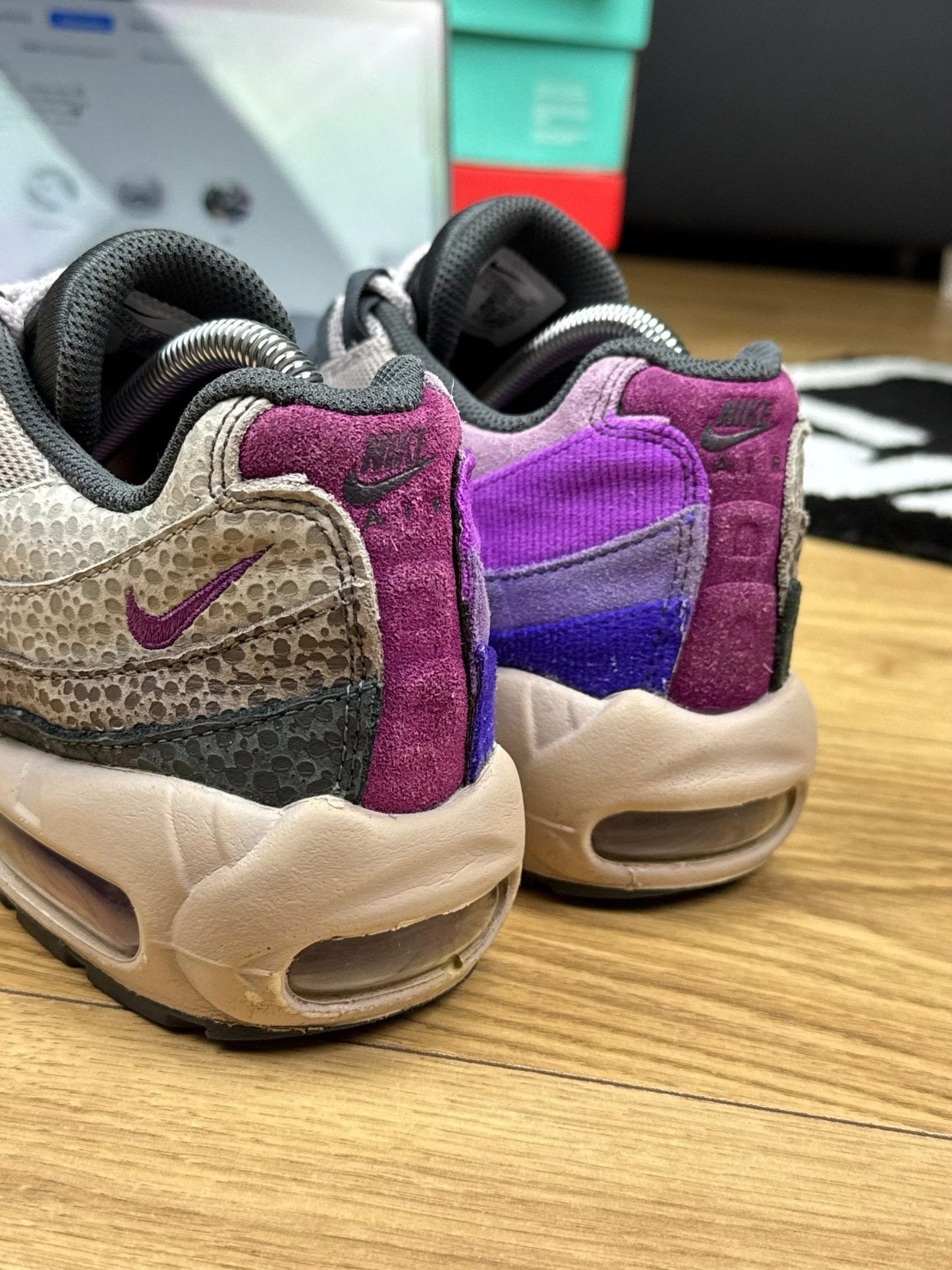 Nike Air Max 95 Safari / Viotech — buty sportowe męskie w bardzo dobrym stanie rozmiar 40, podeszwa