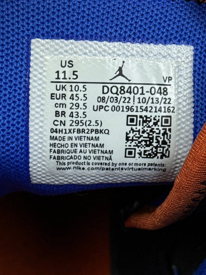 Jordan Stay Loyal 2 Knicks / Wheaties — buty sportowe męskie w bardzo dobrym stanie rozmiar 45.5, boczny profil