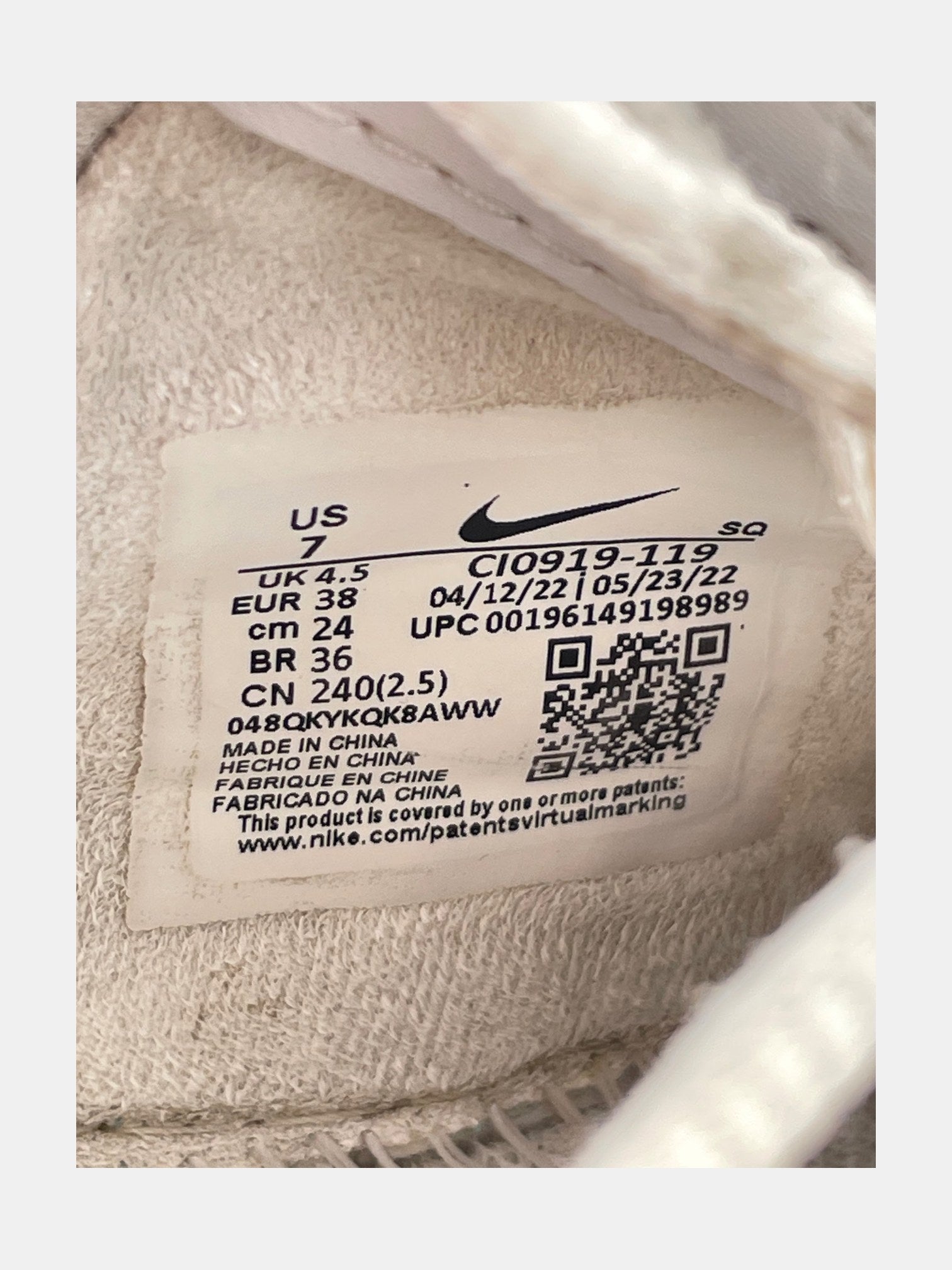 Nike Air Force 1 Low rozmiar 38