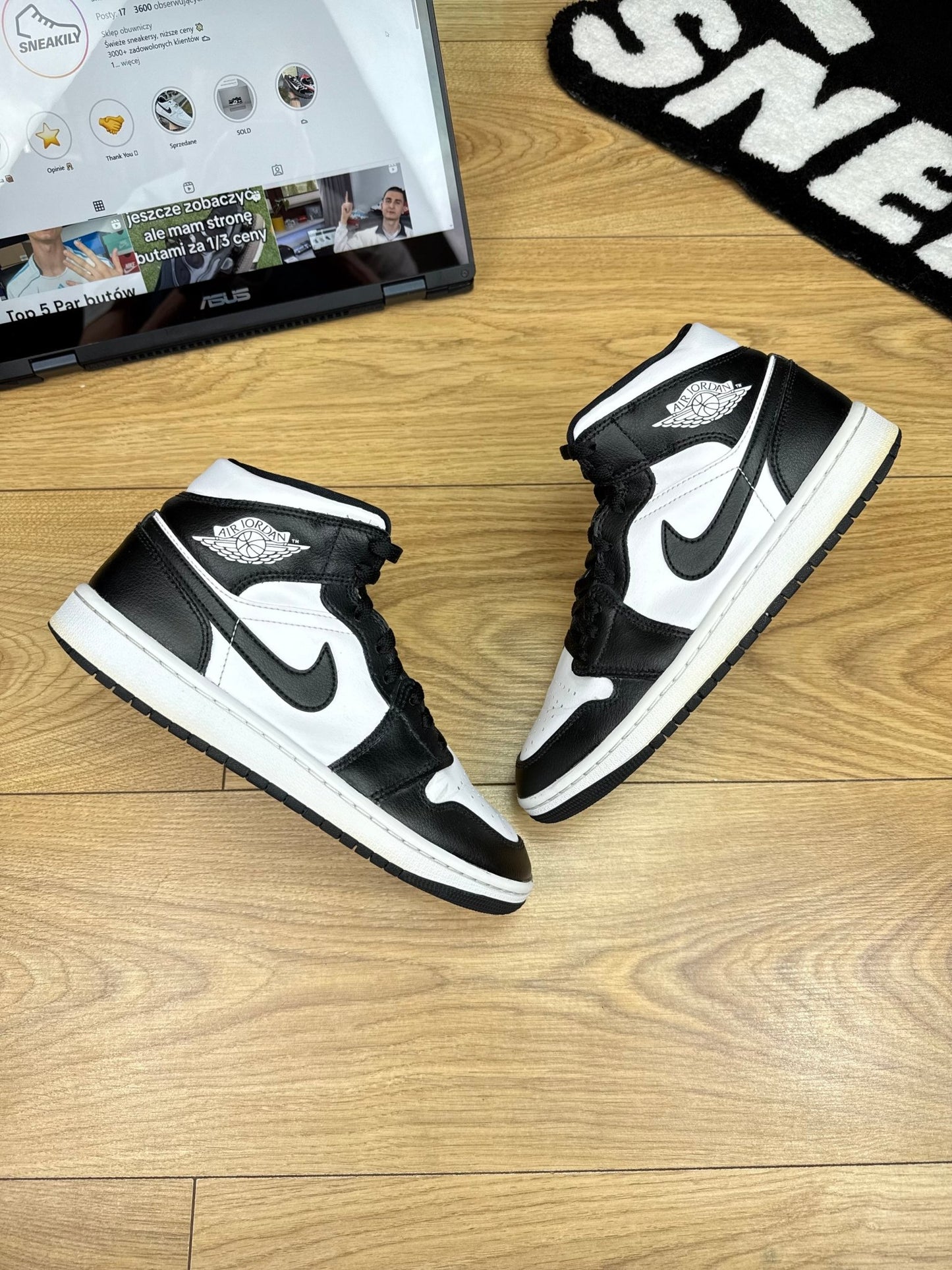Nike Air Jordan 1 Mid (38.5)