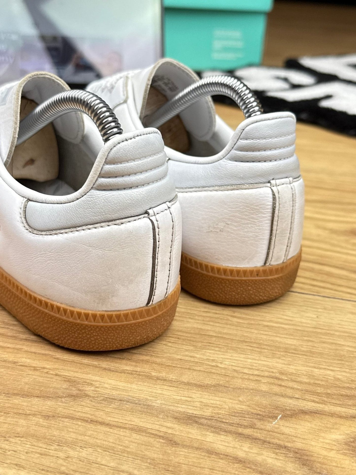 Adidas Samba OG W — buty sportowe damskie w bardzo dobrym stanie rozmiar 38 2/3, widok z góry