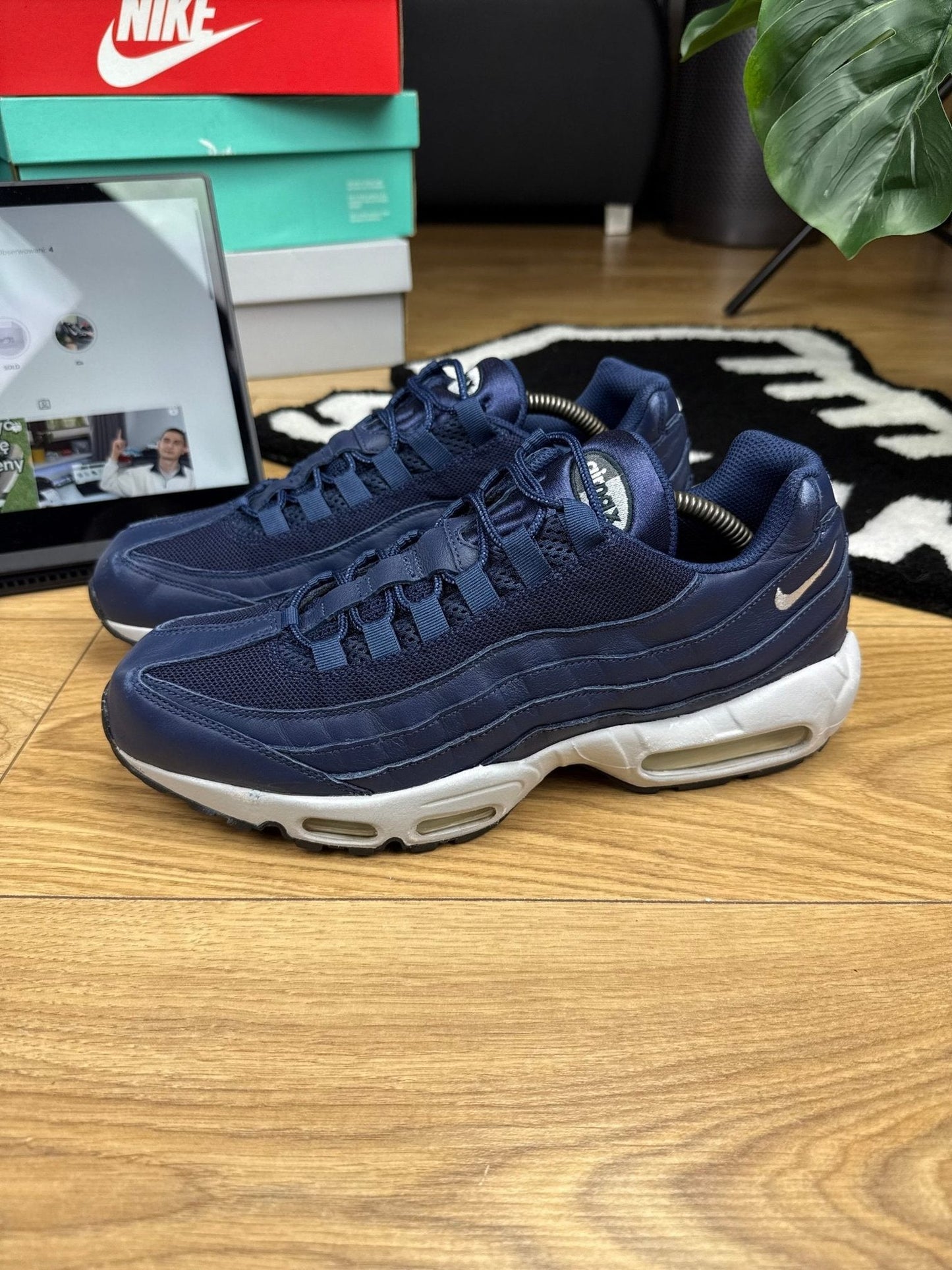 Nike Air Max 95 By You — buty sportowe męskie w bardzo dobrym stanie rozmiar 45.5, widok z góry
