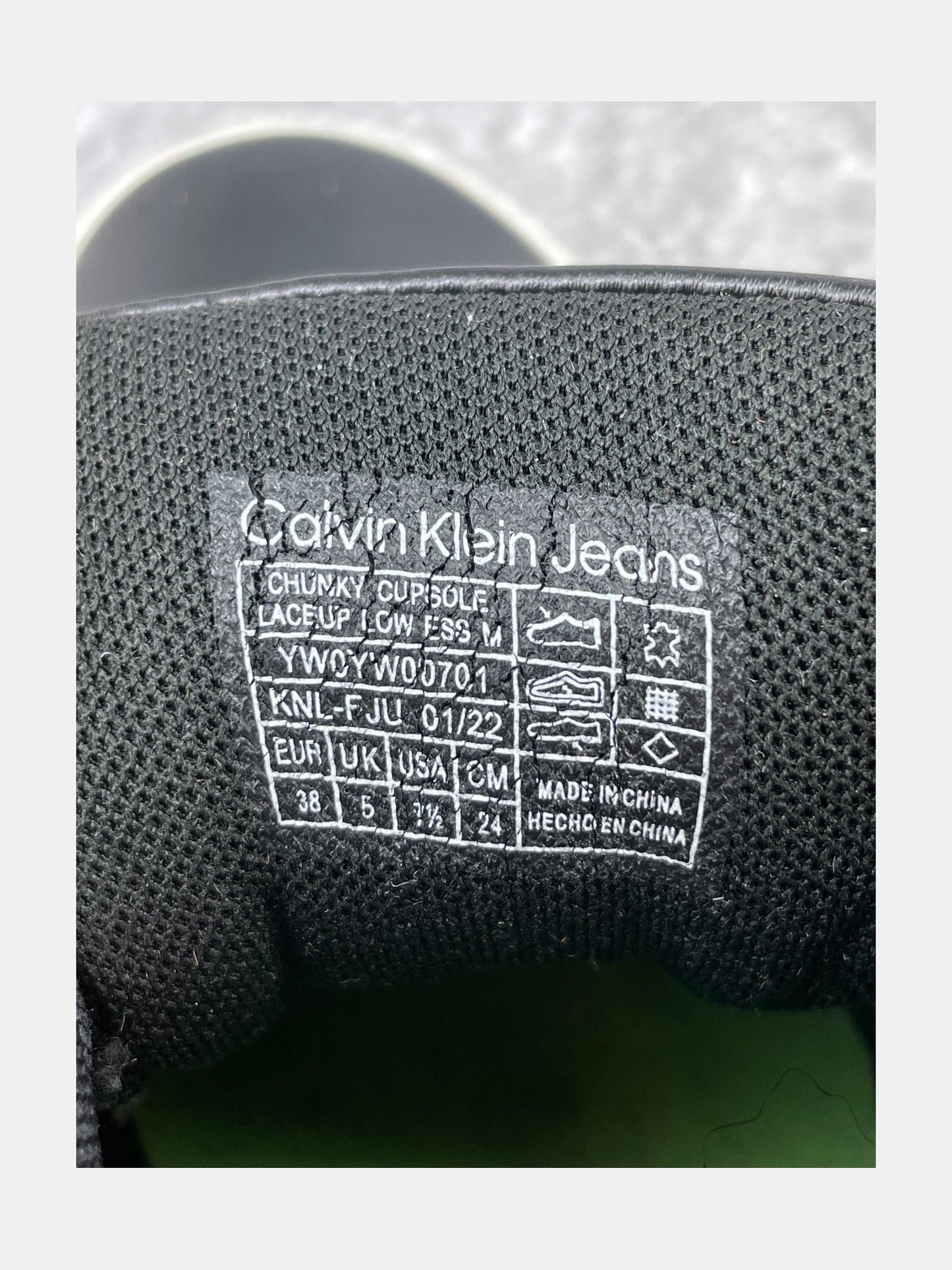 Calvin Klein Chunky Cupsole rozmiar 38