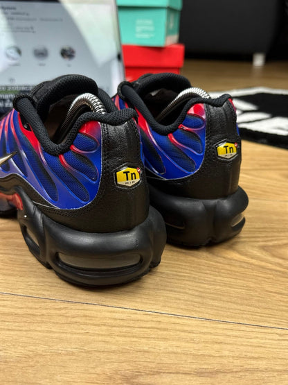 Nike Air Max Plus Spider-Man — buty sportowe męskie w bardzo dobrym stanie rozmiar 42.5, podeszwa