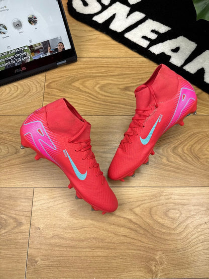Nike Air Zoom Mercurial Superfly 10 Academy SG-Pro AC — buty sportowe męskie w bardzo dobrym stanie rozmiar 42, widok z góry na wewnętrzną stronę butów