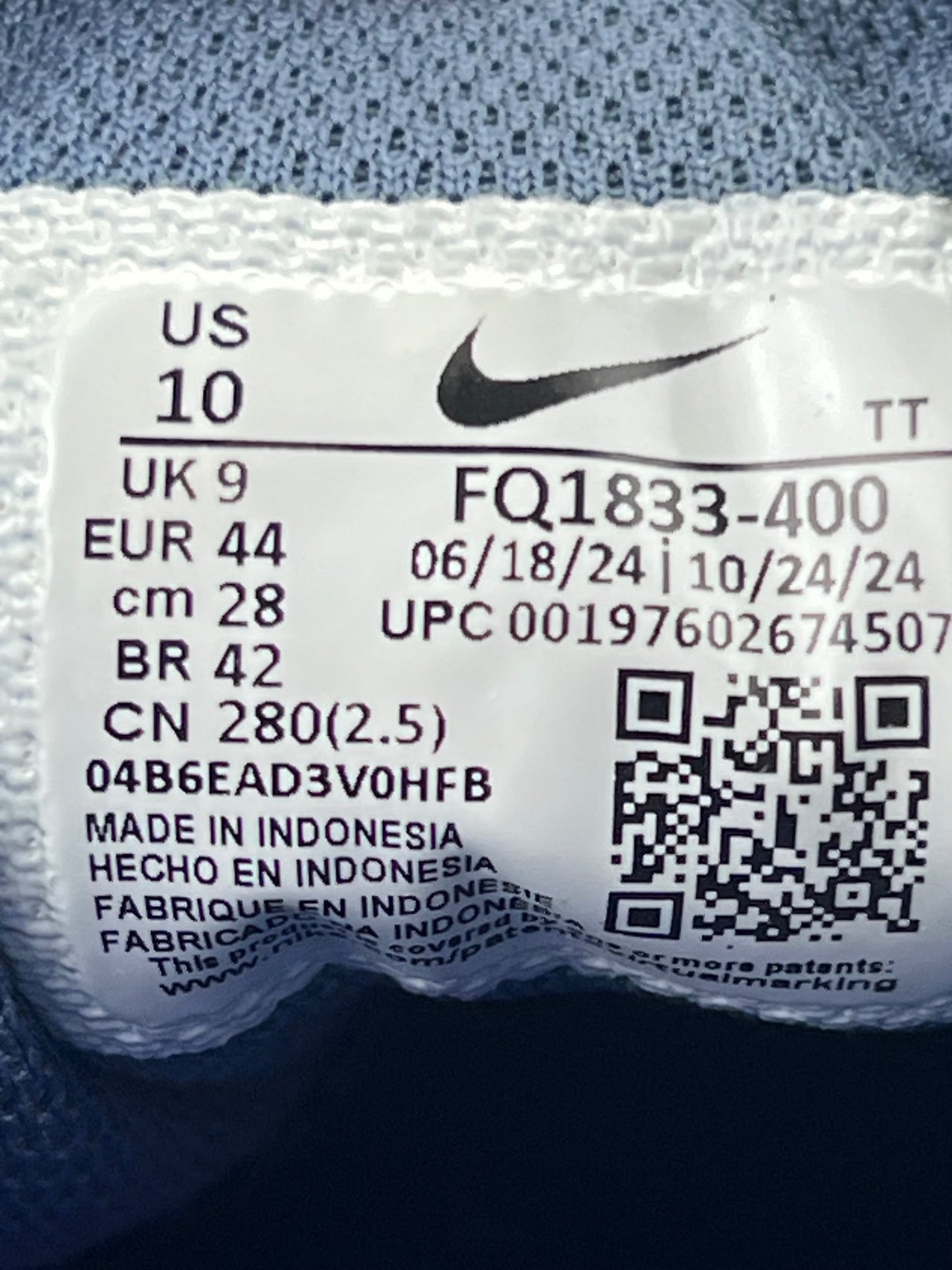 Nike Air Max Alpha Trainer 6 Diffused Blue — buty sportowe męskie w bardzo dobrym stanie rozmiar 44, opcjonalne zdjęcie 1