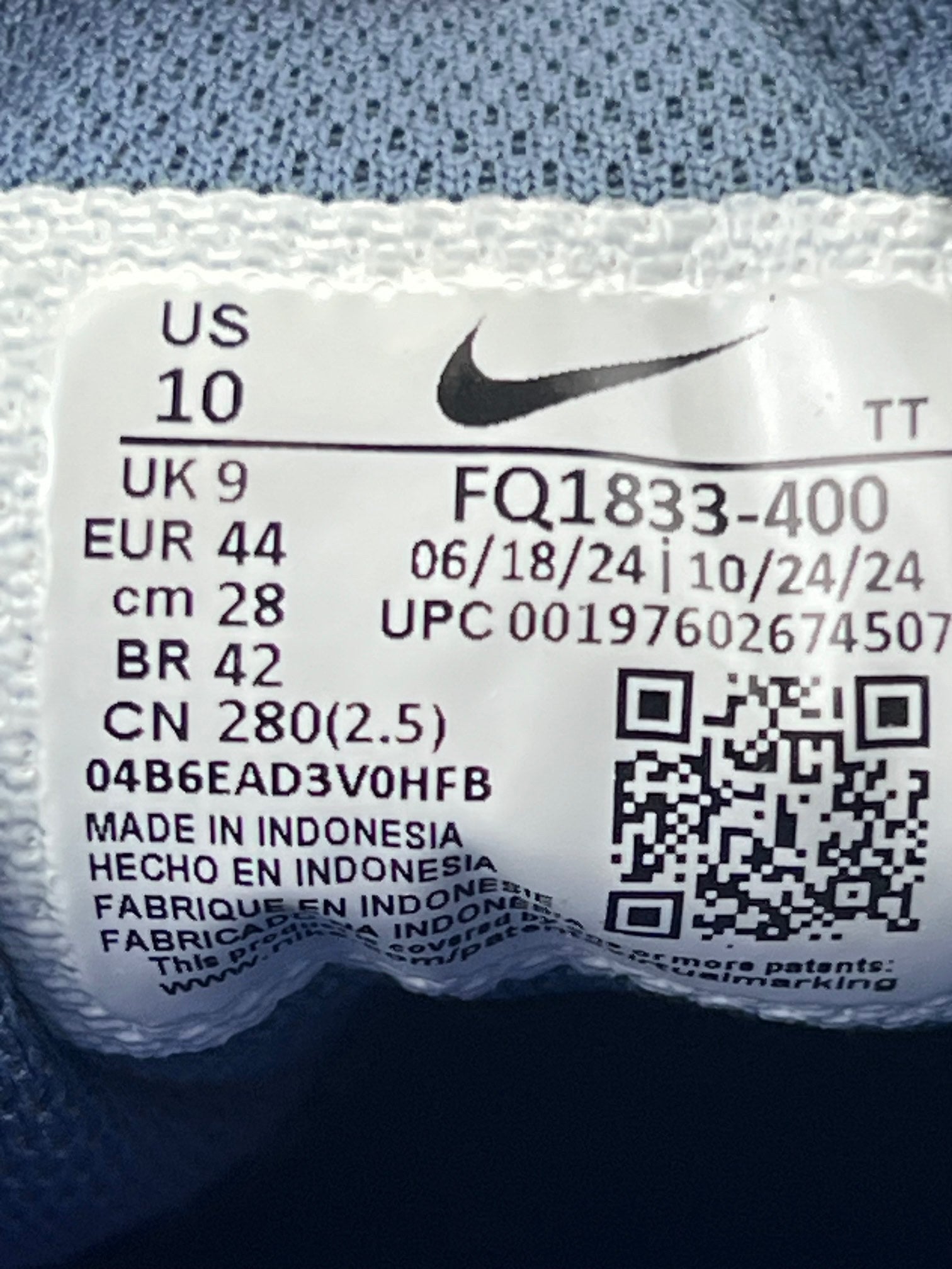 Nike Air Max Alpha Trainer 6 Diffused Blue — buty sportowe męskie w bardzo dobrym stanie rozmiar 44, opcjonalne zdjęcie 1