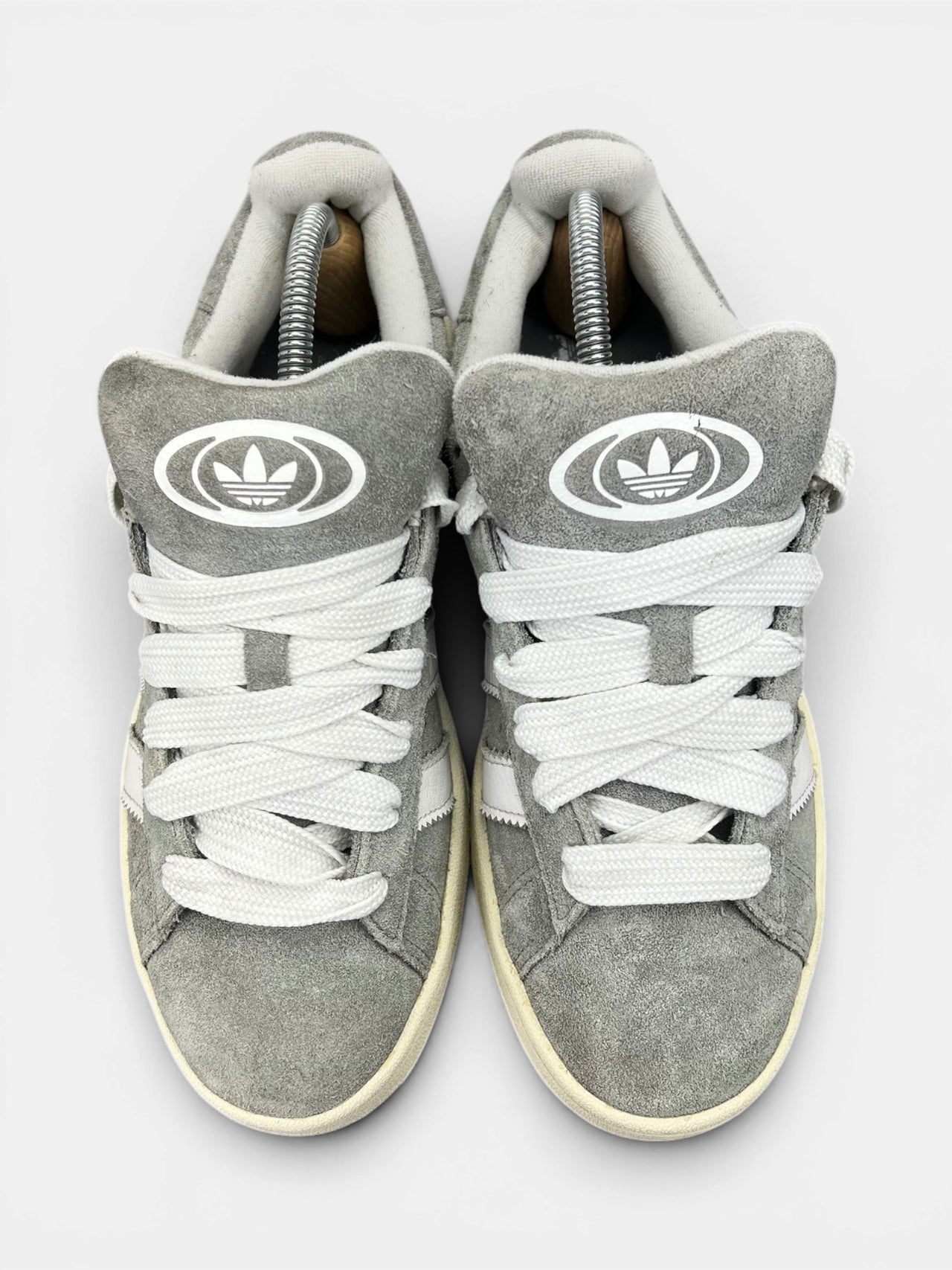 Adidas Campus 00s Grey — buty sportowe męskie w bardzo dobrym stanie rozmiar 41 1/3, widok z góry