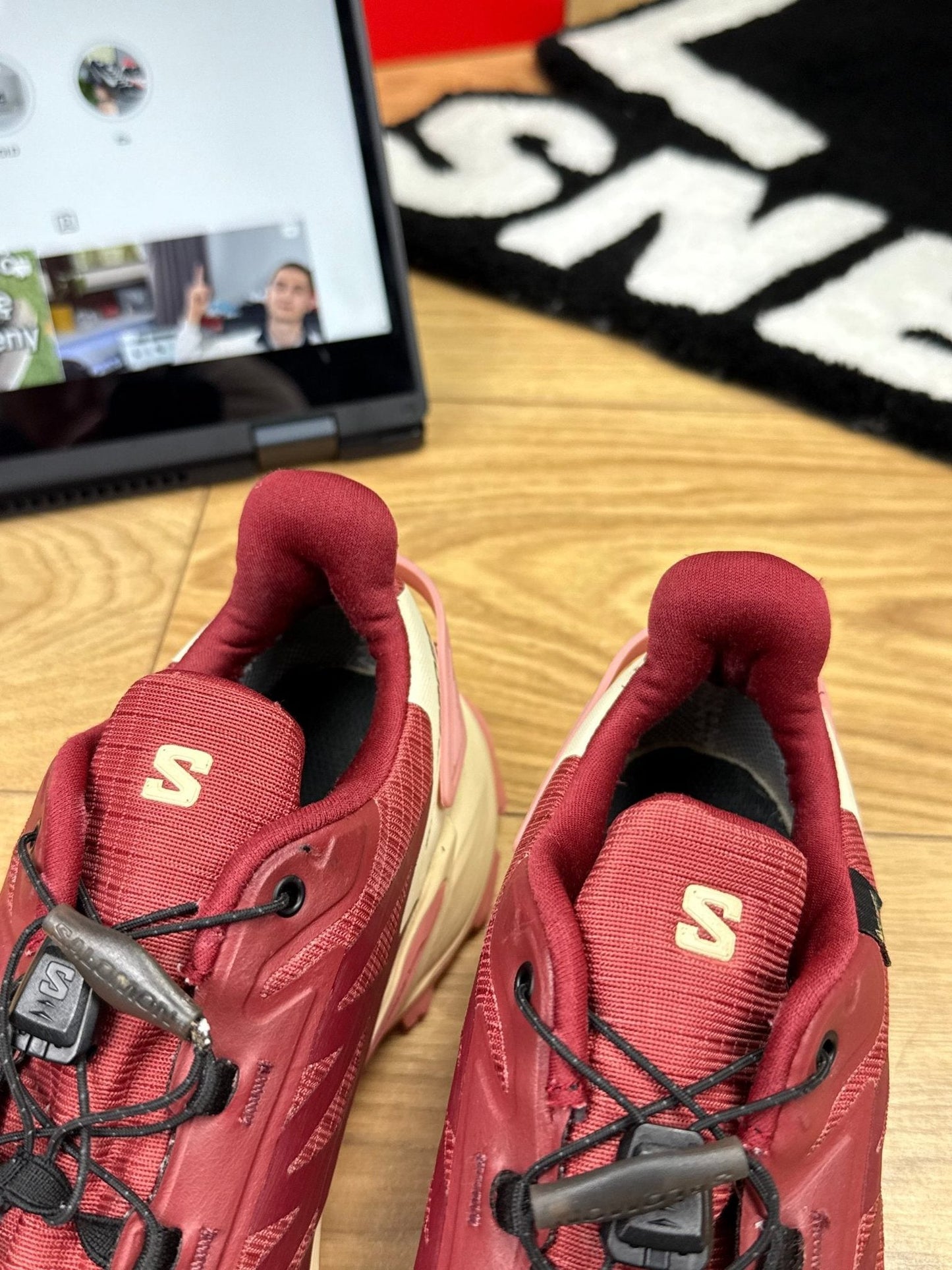 Salomon Supercross 4 GORE-TEX — buty sportowe męskie w bardzo dobrym stanie rozmiar 40, widok z boku