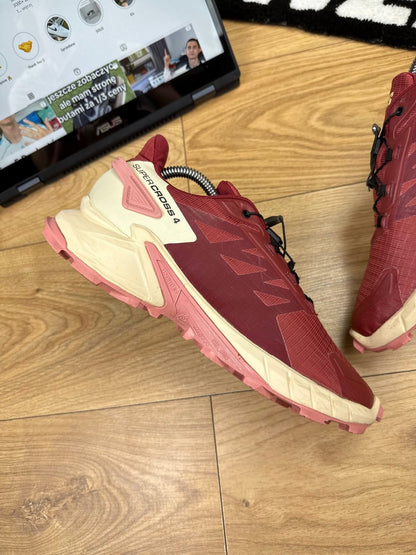 Salomon Supercross 4 GORE-TEX — buty sportowe męskie w bardzo dobrym stanie rozmiar 40, wewnętrzny panel lewego buta