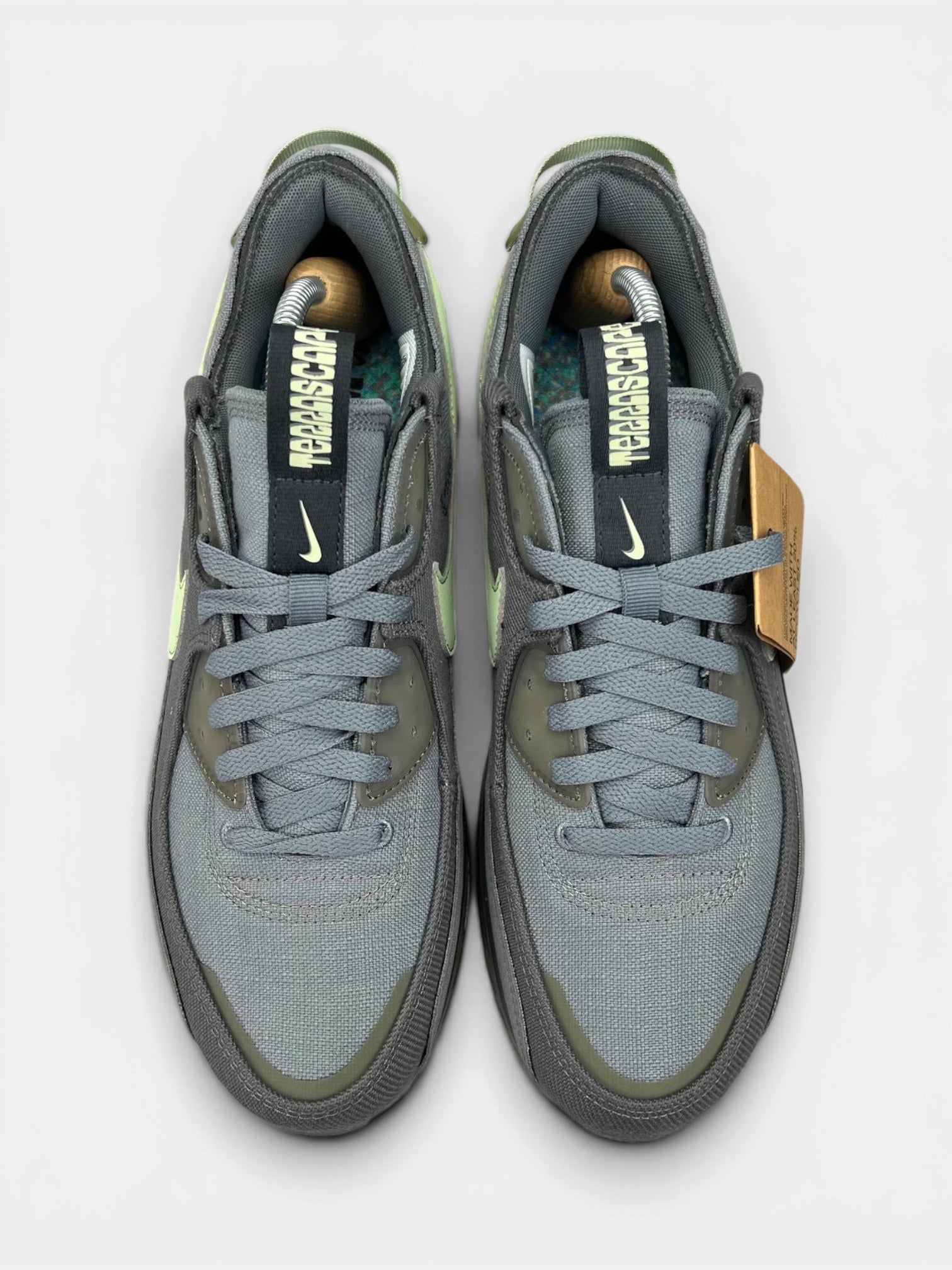 Nike Air Max Terrascape 90 Cool Grey Honeydew — buty sportowe męskie nowe rozmiar 44, widok z góry