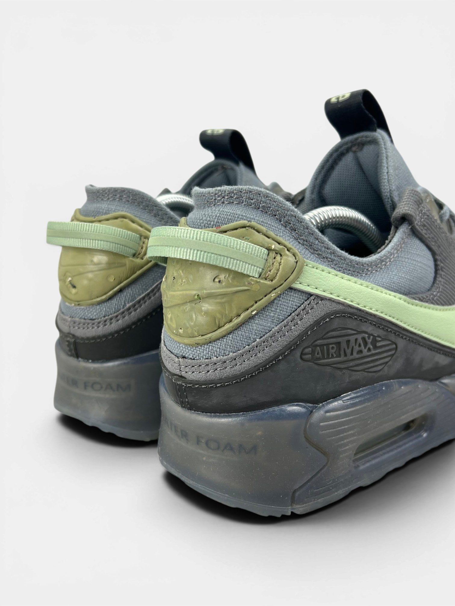 Nike Air Max Terrascape 90 Cool Grey Honeydew — buty sportowe męskie nowe rozmiar 44, widok z tyłu