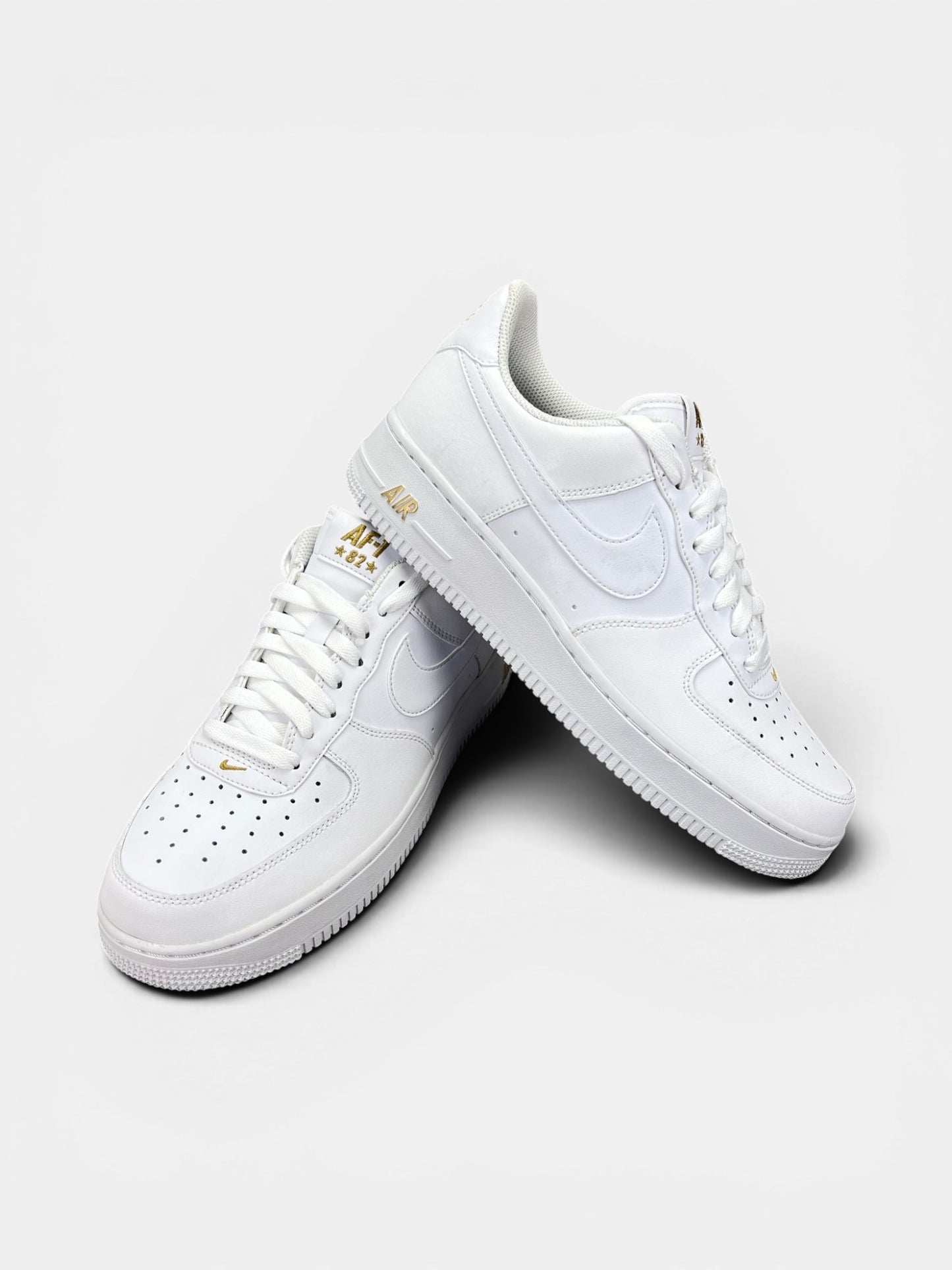 Nike Air Force 1 Low Crest Logo — buty sportowe męskie nowe rozmiar 42.5, boczny profil