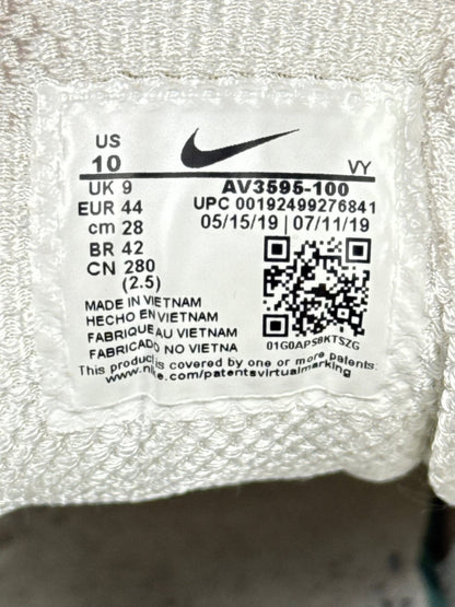 Nike Shox TL Triple White — buty sportowe męskie w dobrym stanie rozmiar 44, widok z boku