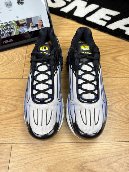 Nike Air Max Plus III Hyper Blue — buty sportowe męskie w bardzo dobrym stanie rozmiar 44.5, widok z tyłu