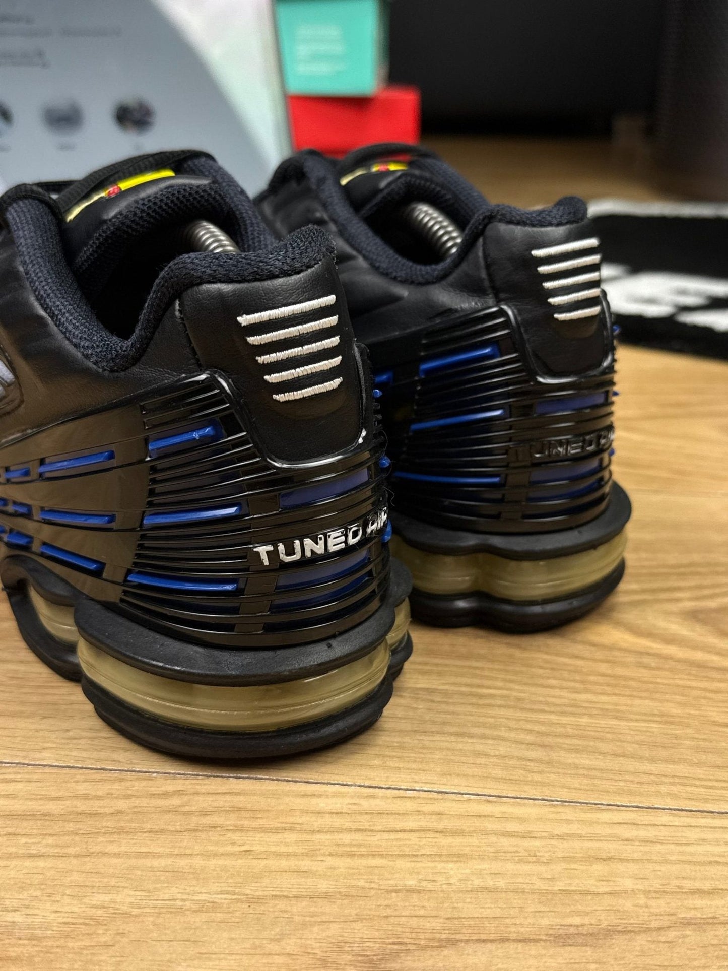 Nike Air Max Plus III Hyper Blue — buty sportowe męskie w bardzo dobrym stanie rozmiar 44.5, zapiętki butów