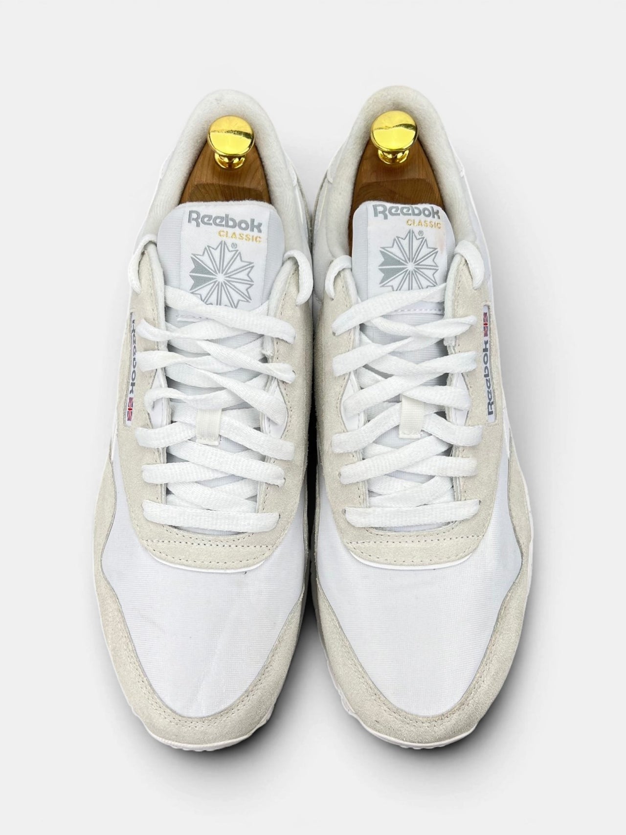 Reebok Club C Revenge — buty sportowe męskie w bardzo dobrym stanie rozmiar 45, widok z góry